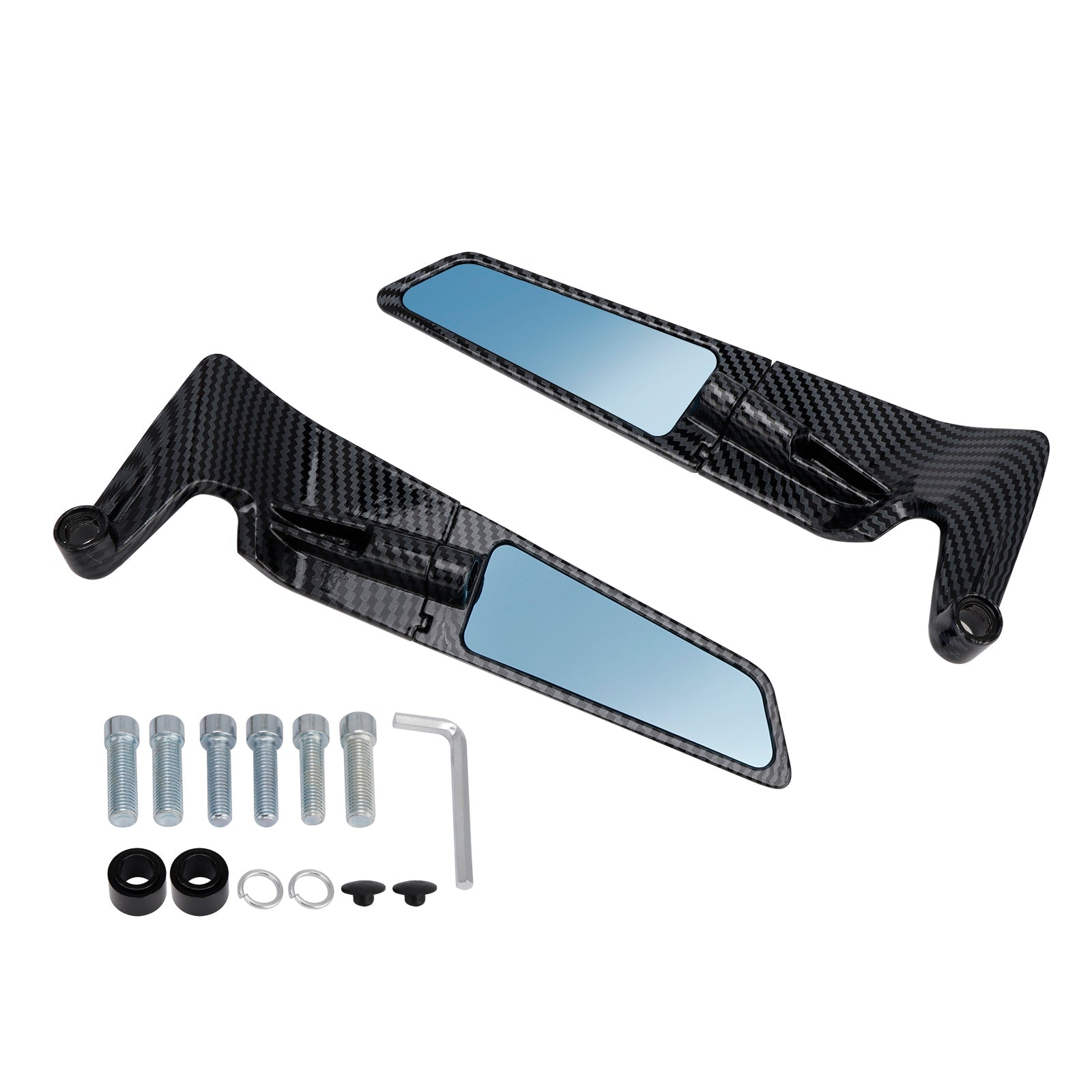 Winglet Mirrors voor Aprilia Tuono 660 Tuono V4 1100 RR Factory 15-25