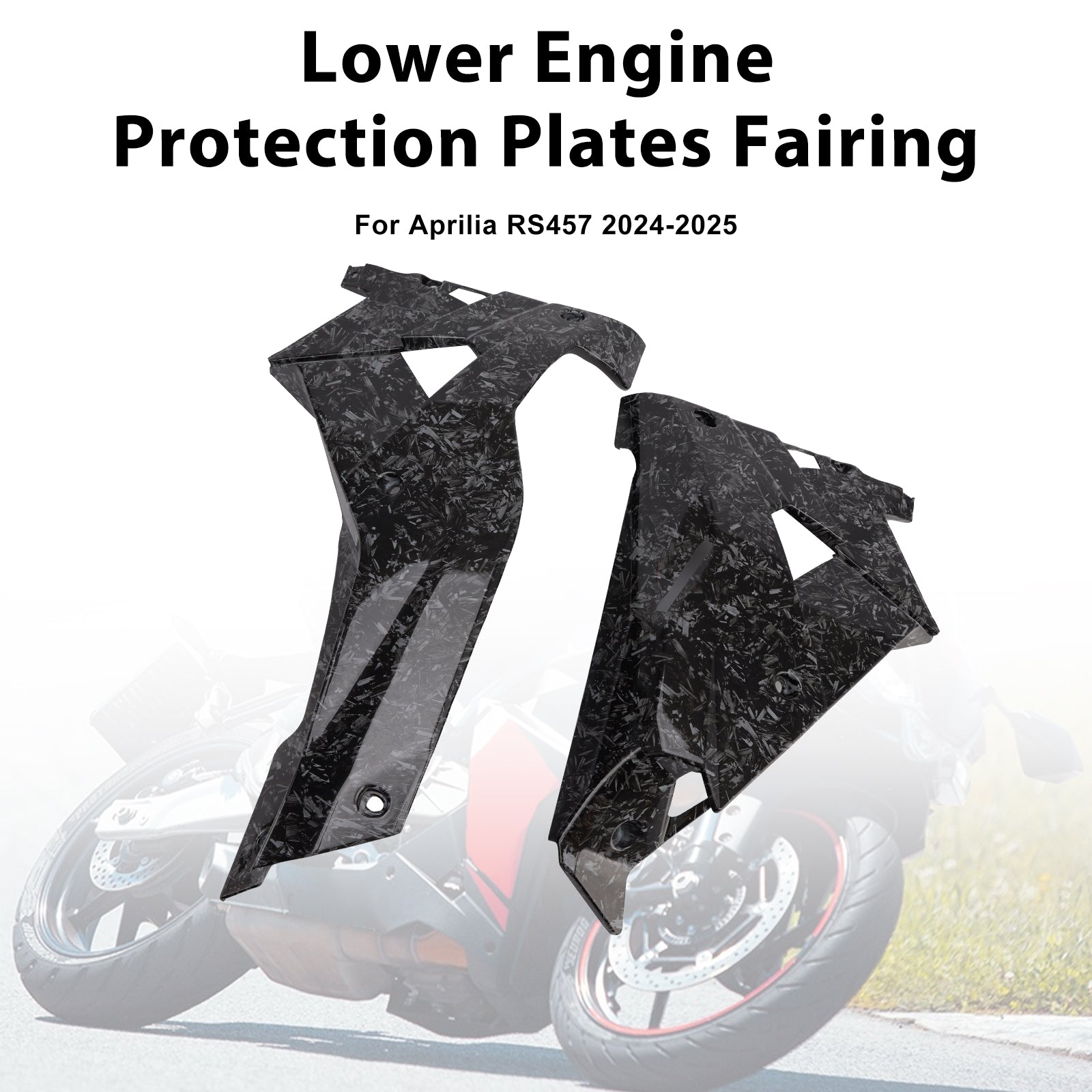 Paneles protectores más bajos del motor Aprilia RS457 RS 457 2024-2025
