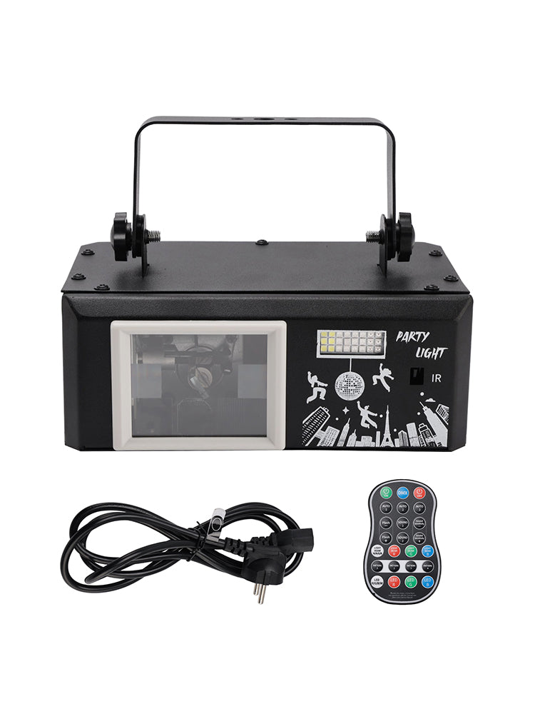 Système d'éclairage laser LED UV 6 en 1 pour scènes de discothèque et clubs