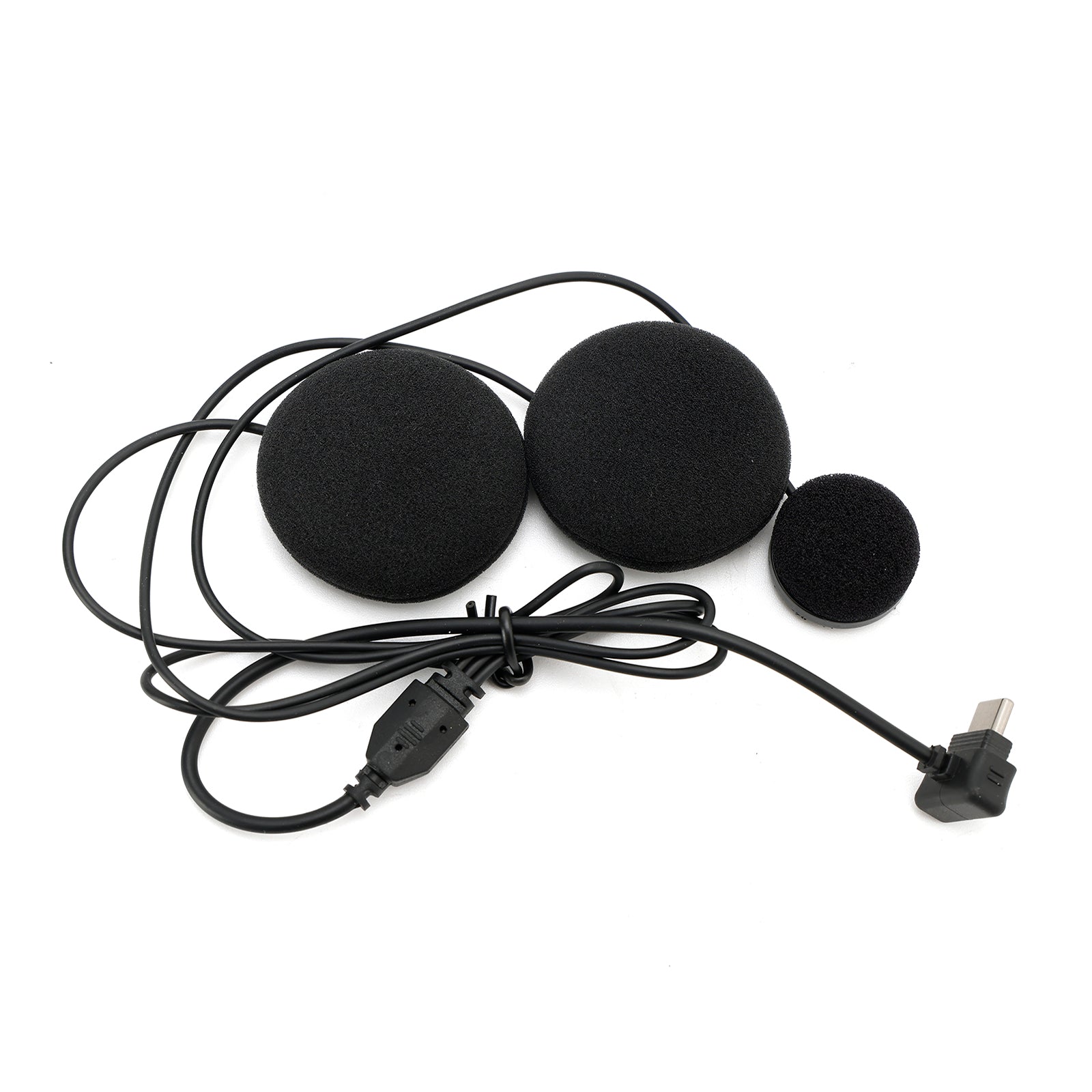 Auriculares para casco con Bluetooth, reproductor de altavoz, Universal, negro, para motocicleta