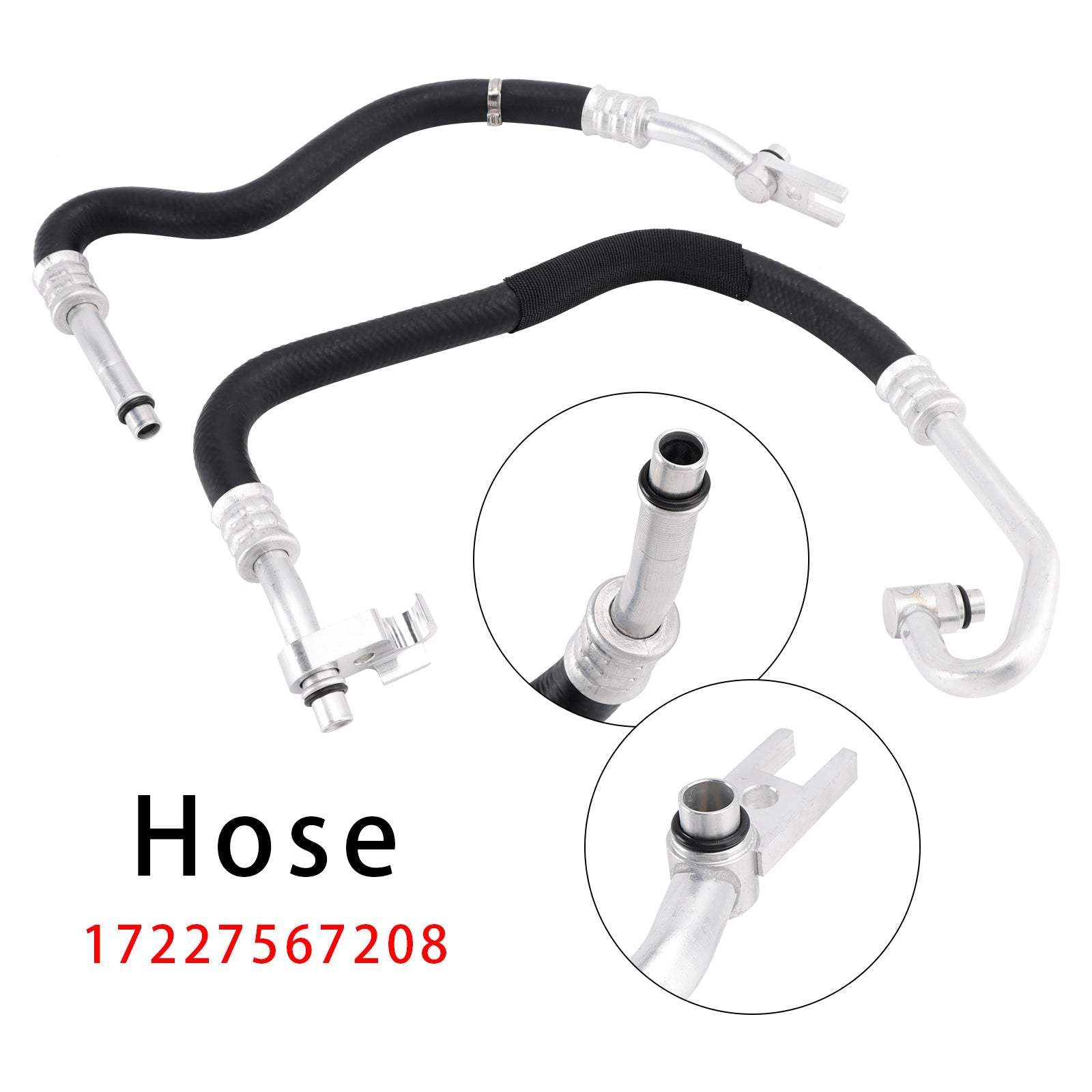 Kit de conduites d'entrée/sortie du refroidisseur d'huile moteur 17227567208 pour BMW E90 E91 E92 335i