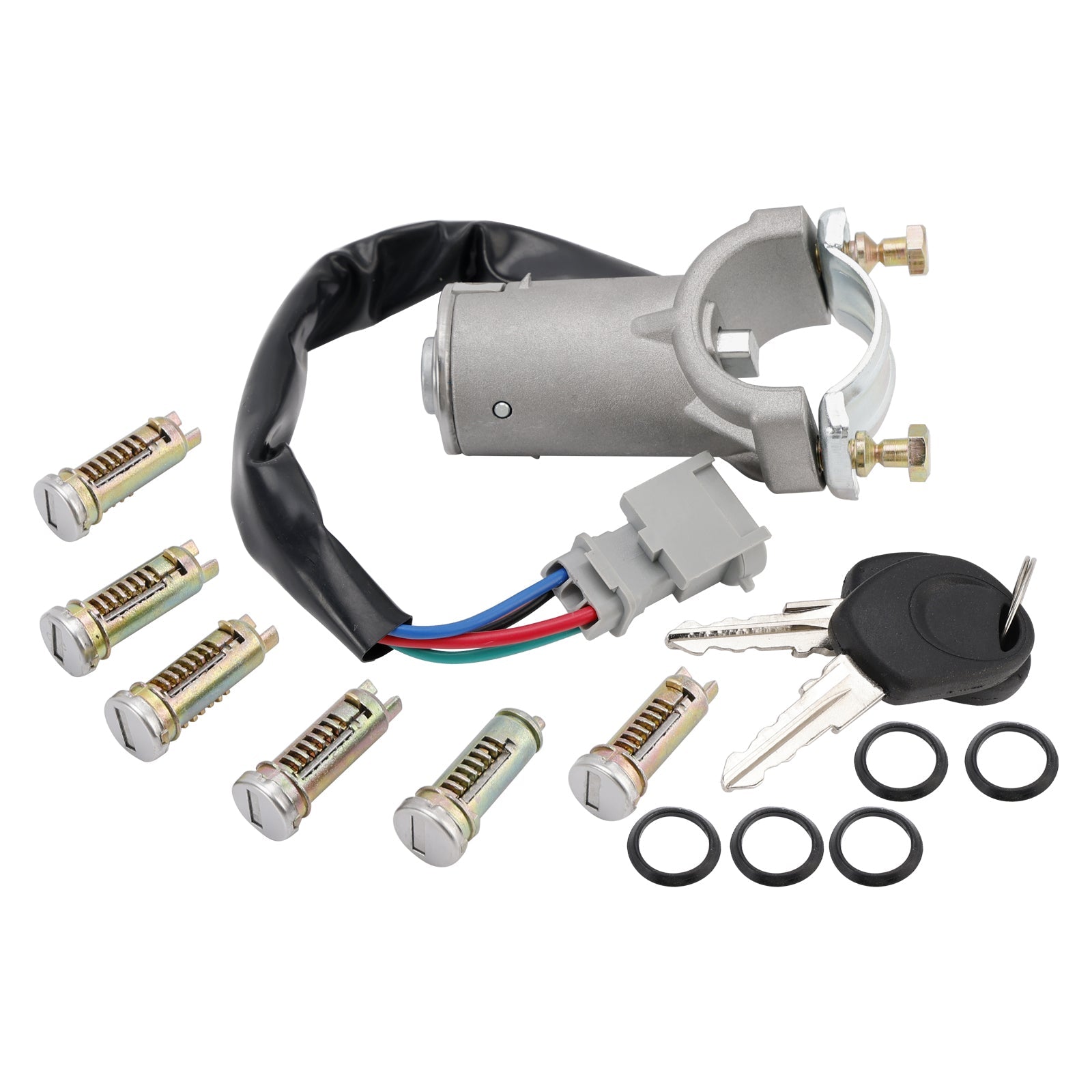 Vžigalna ključavnica za Iveco Daily 2000-2006 + 6 cilindrov ključavnice + ključ 2991727