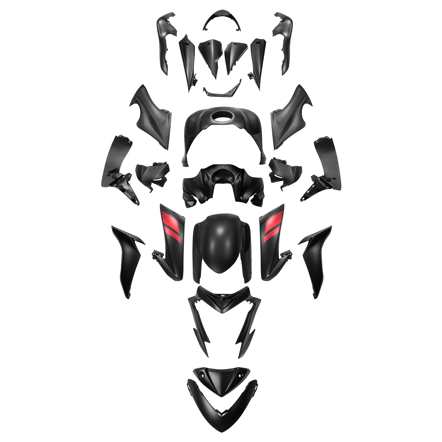 Plastic Body Fairing Kit geïnjecteerd voor Suzuki GSX-S 1000 2015-2020 08#