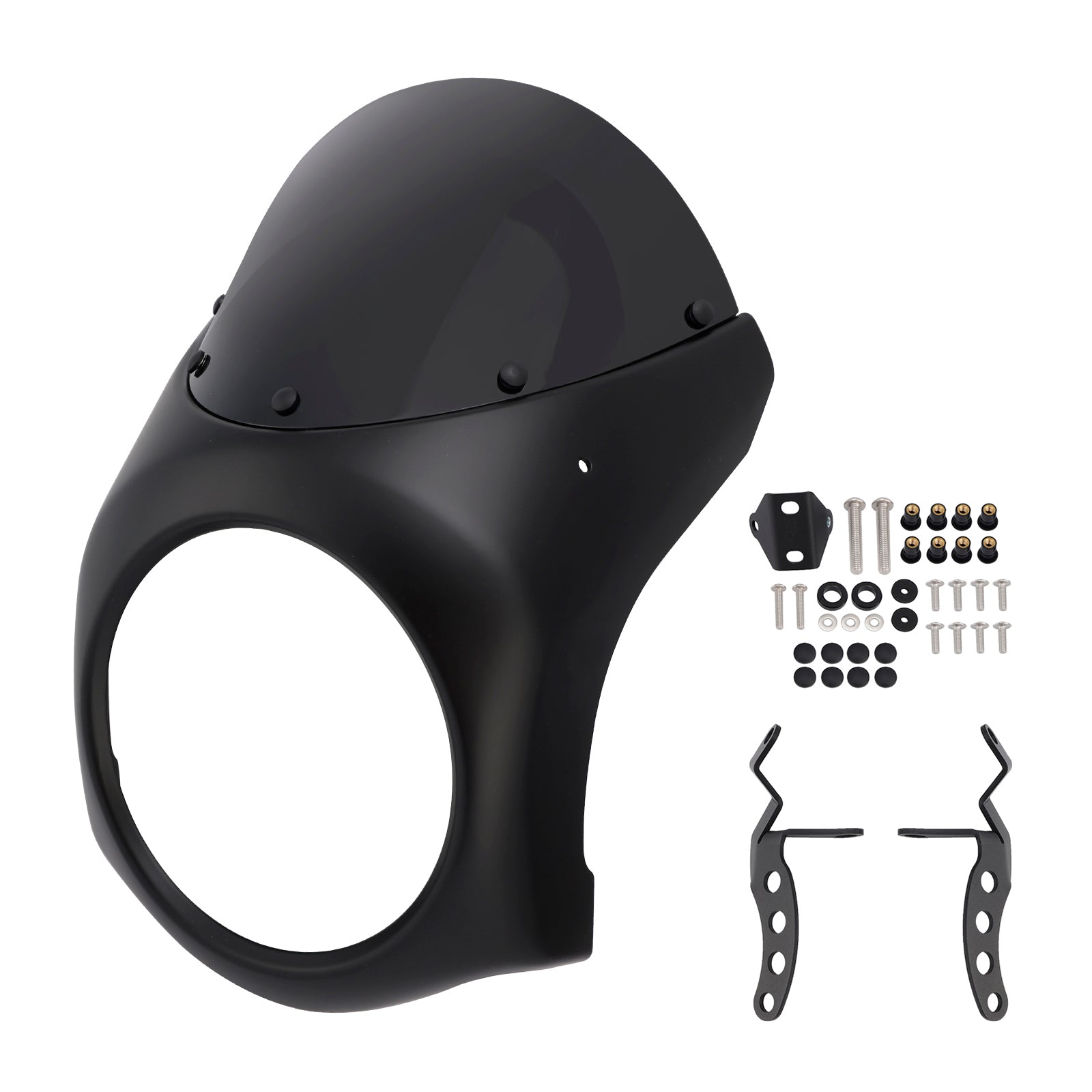 Fiera del parabrezza del faro per eliminatori Kawasaki 500 2024-2025