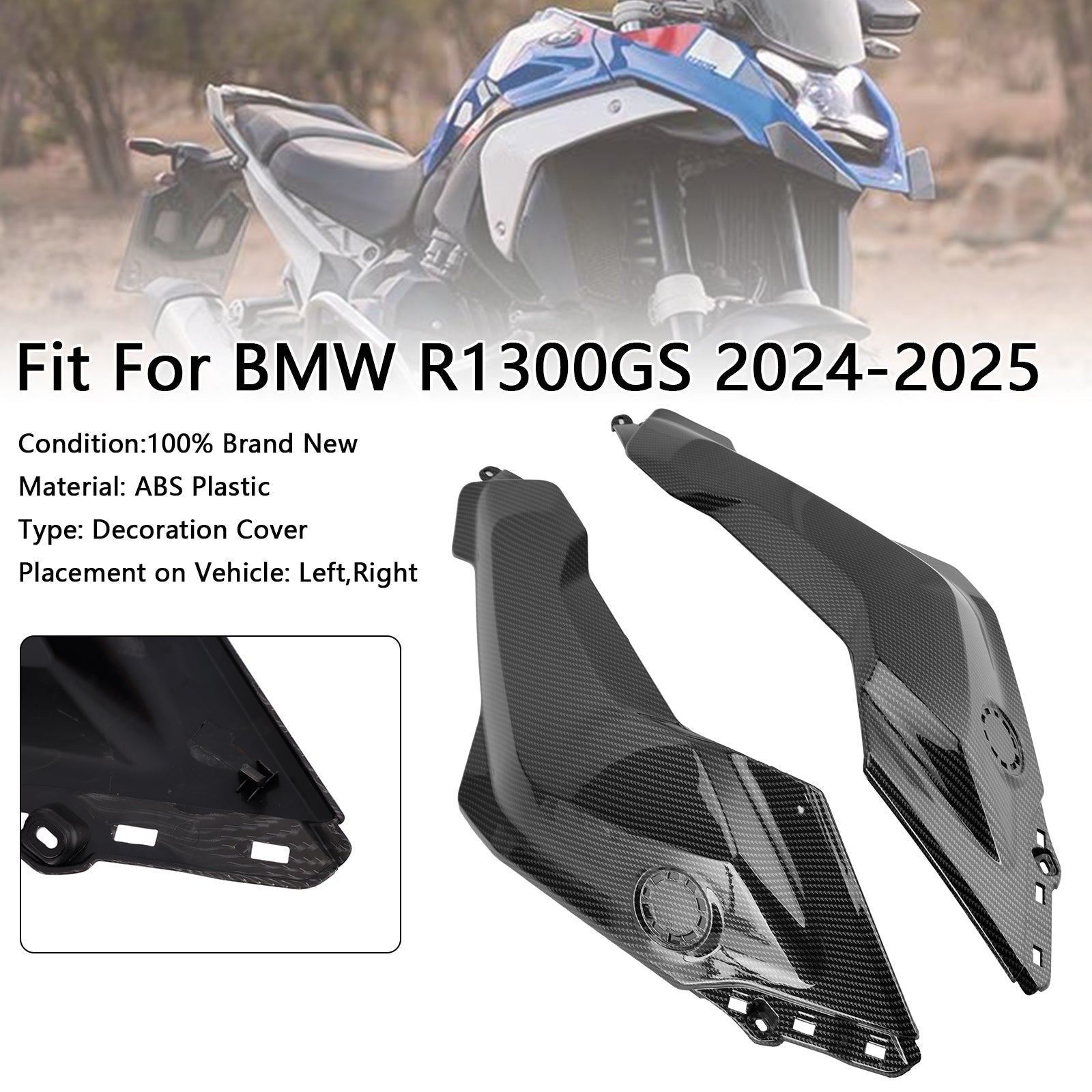 Boczna pokrywa i owiewka dla BMW R1300GS 2024-2025