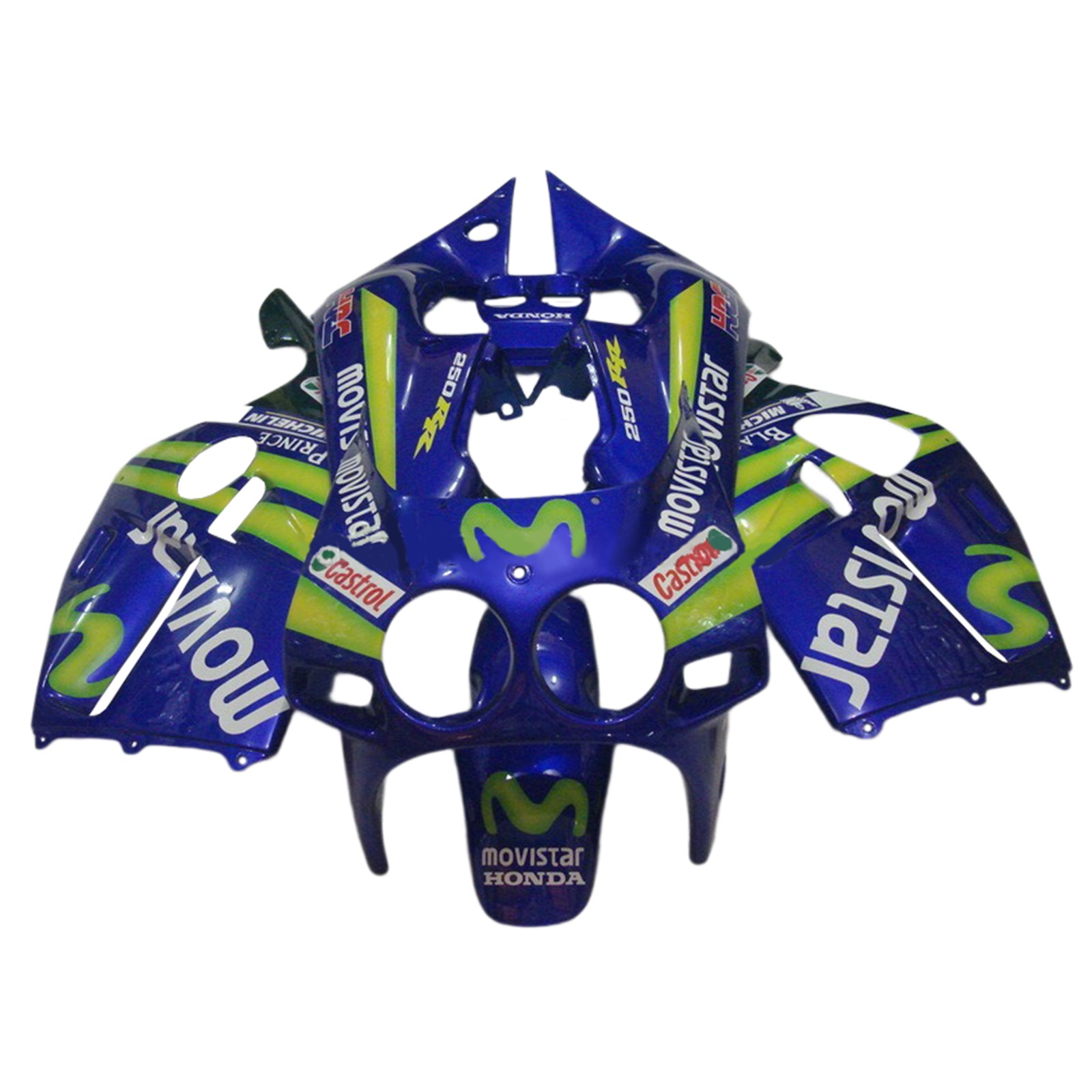 Kit van kuip door, ABS Plastic carrosserie voor Honda CBR250RR MC19 1988-1989