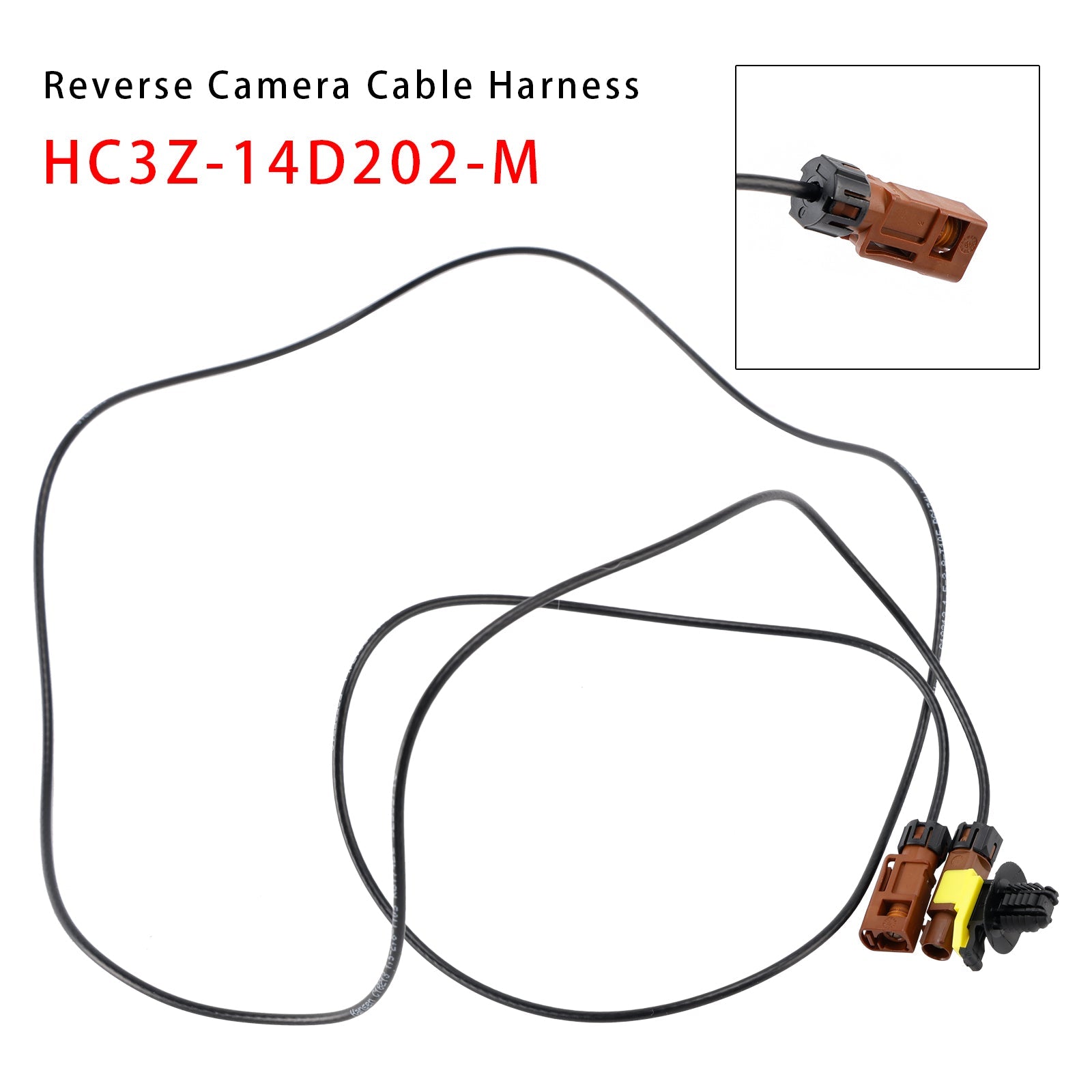 Faisceau de câbles pour caméra de recul Ford F-250 Super Duty 17-22 HC3Z-14D202-M