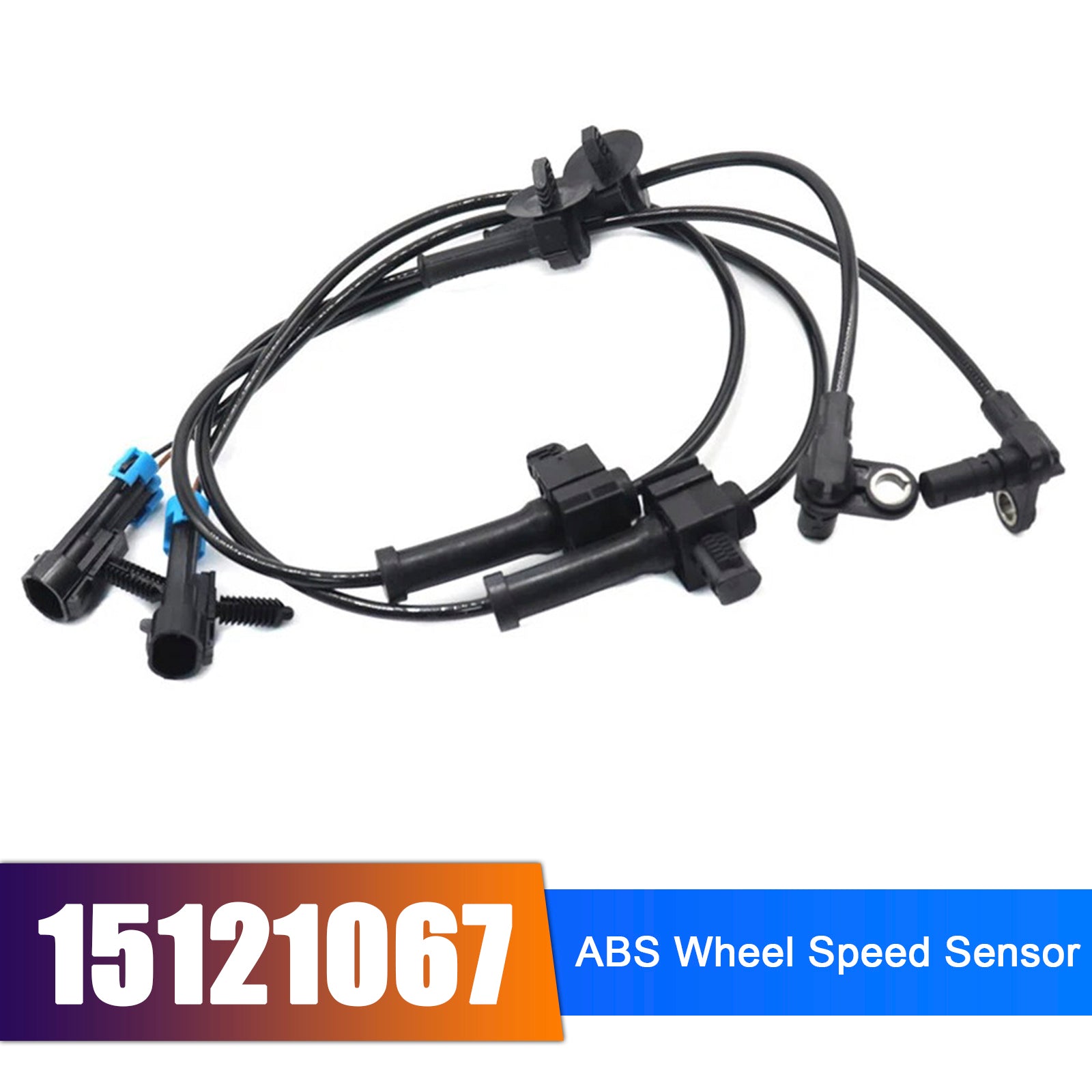 Sensor de velocidad de rueda ABS trasero izquierdo o derecho 15121067 para Cadillac Escalade