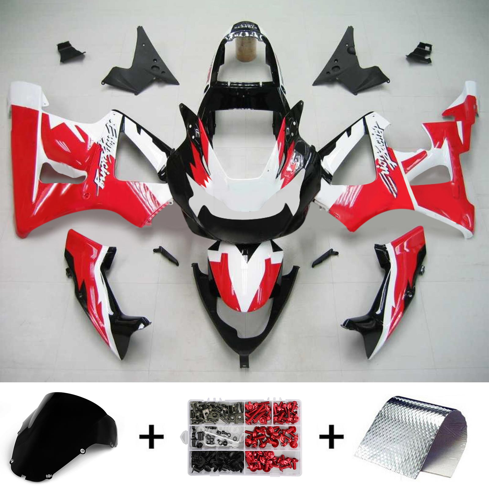Kit carenatura iniezione Honda CBR929RR 2000-2001 Carrozzeria in plastica ABS