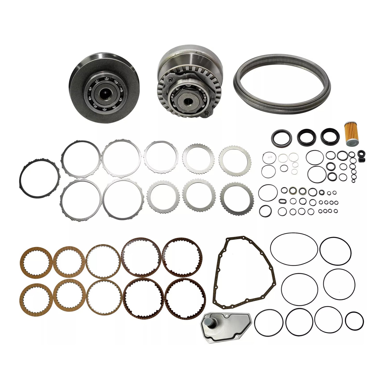 Kit de reconstruction de transmission principale et poulie avec courroie JF015E RE0F11A pour Mitsubishi Lancer L4 1,5 L 1,6 L 2013-2015