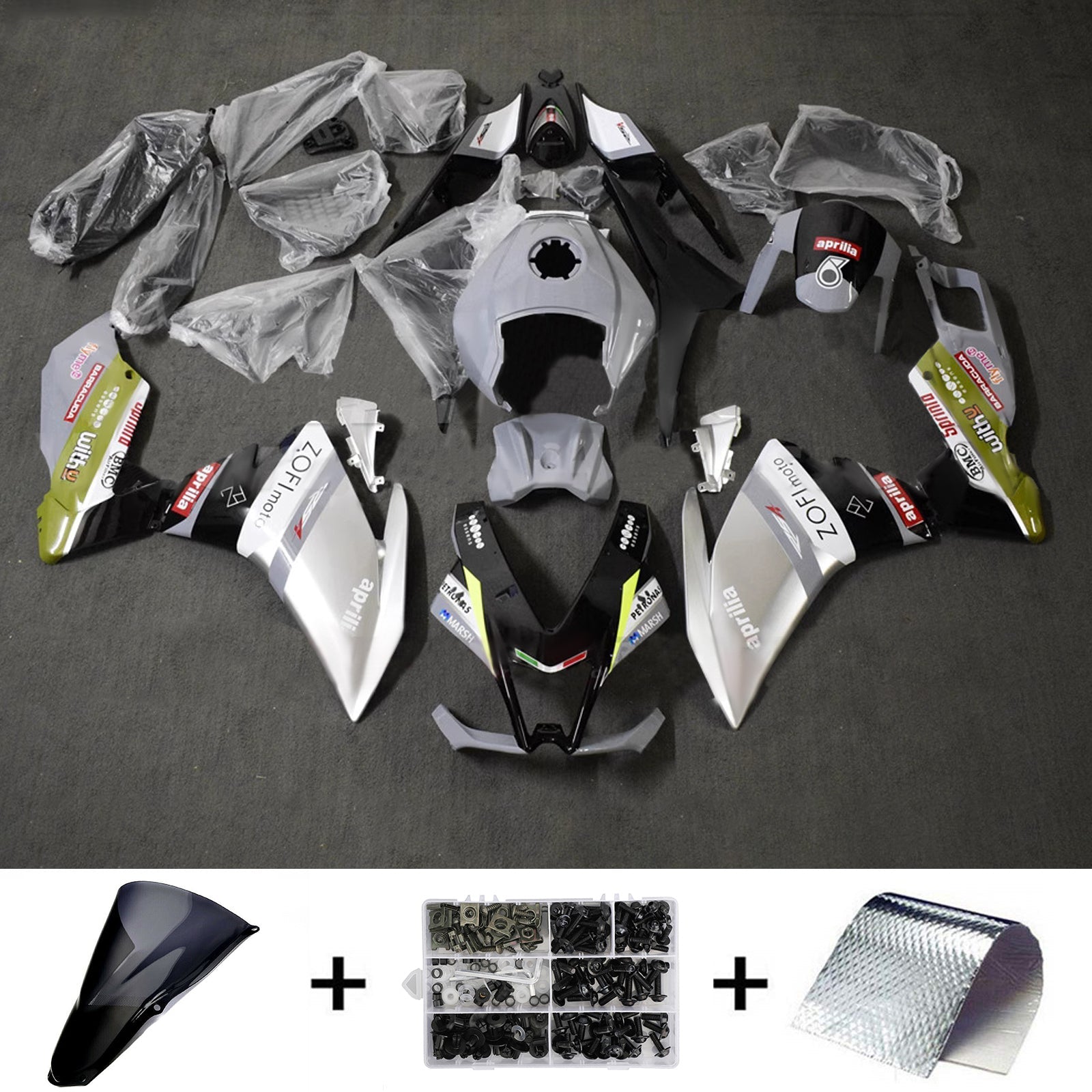Kit de carénage d'injection Aprilia RS4 125 50 2012-2016