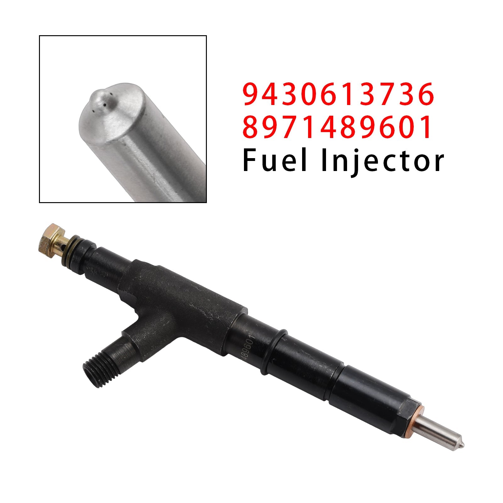 1 injecteur de carburant pour Isuzu 4HE1 4.8L 4HG1T 4.6L NPR NQR 9430613736 8971489601