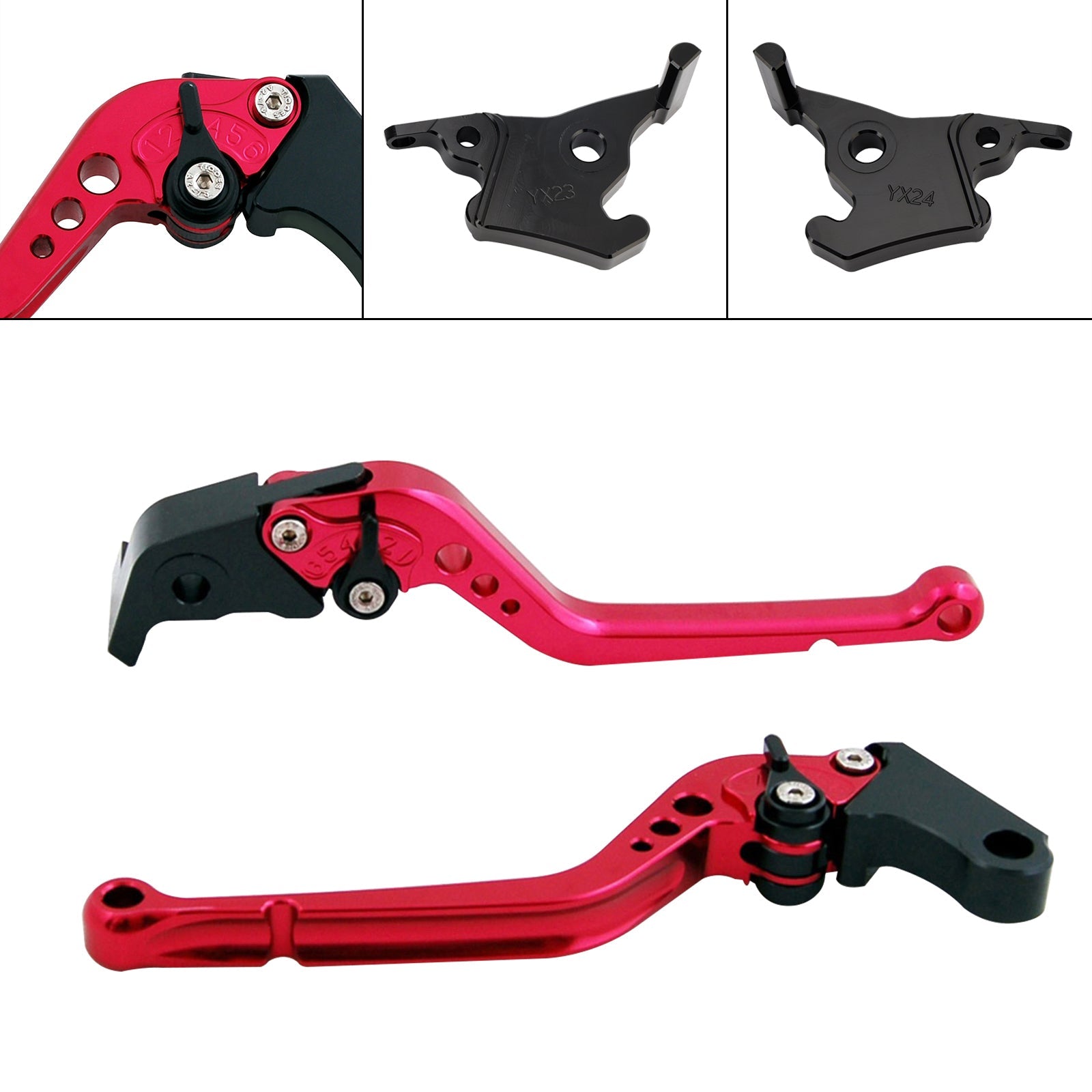 Levier d'embrayage et de frein long pour YAMAHA XMAX 300 (2023-2025)