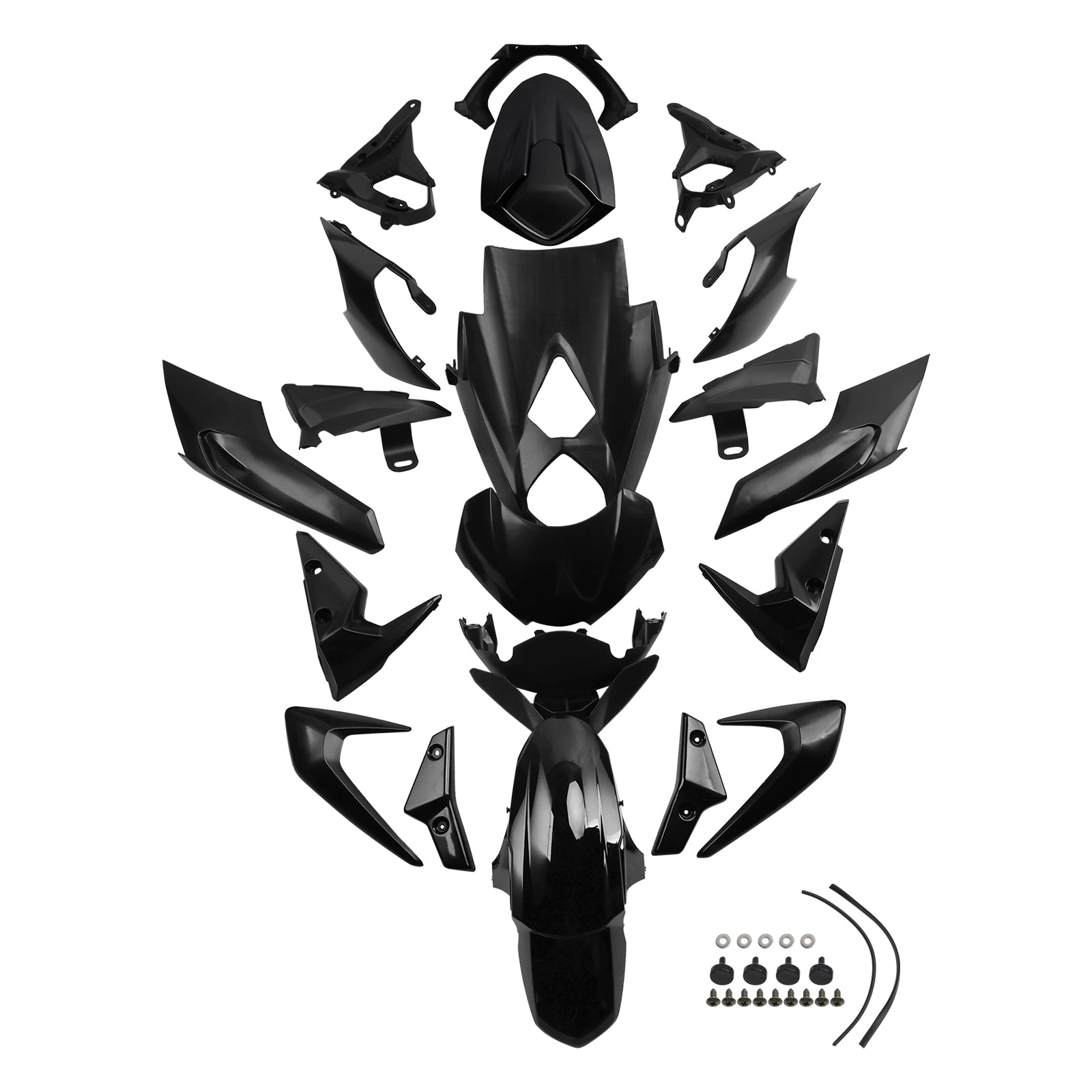 Ongelakte geïnjecteerde kuip voor Street Triple 765 R/RS 2020-2022