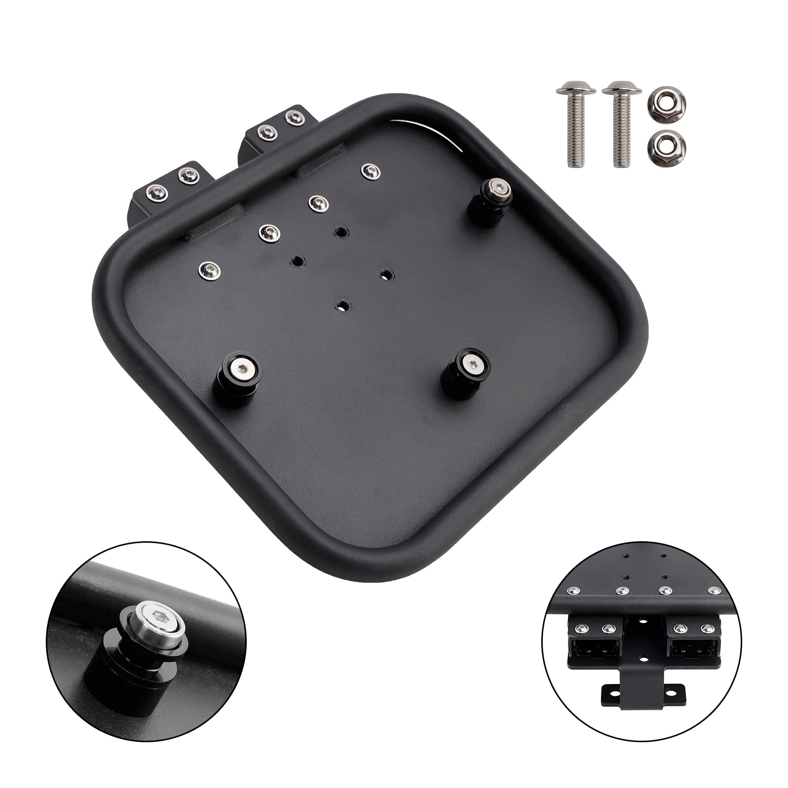 Podpora za črno torbo za Honda CT125 Hunter Cub 125 2020-2024