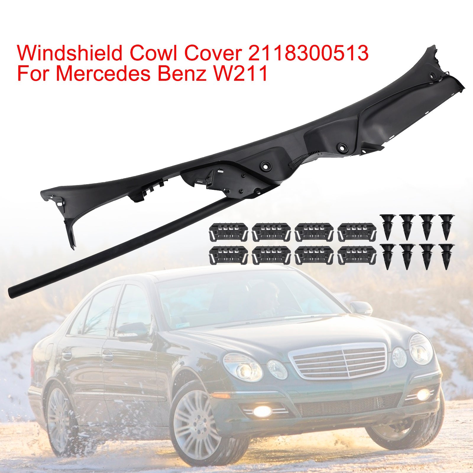 Copertura parabrezza per Mercedes Benz W211 2118300513