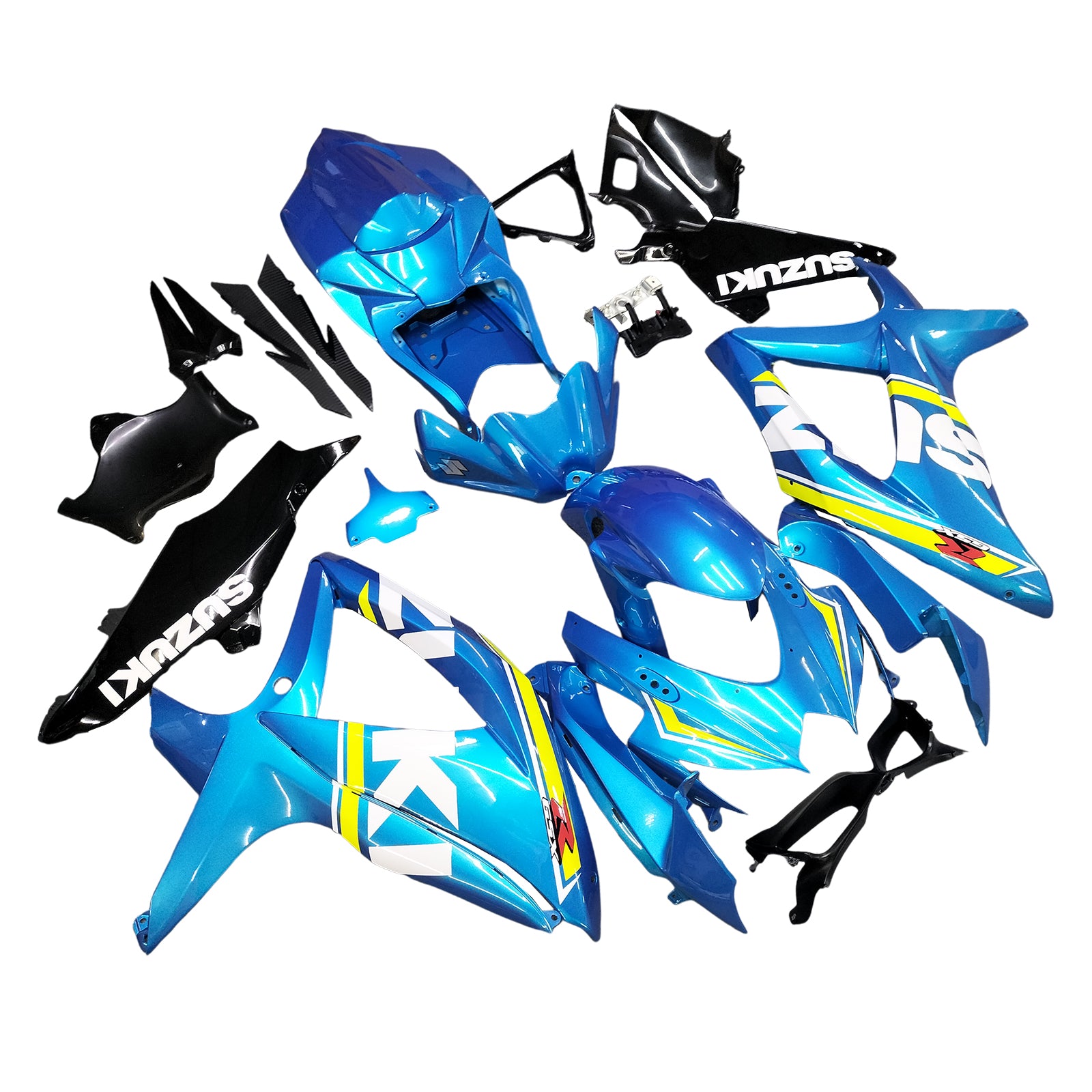 Kit di carenatura in plastica ABS per Suzuki GSXR 600/750 2008-2010 K8