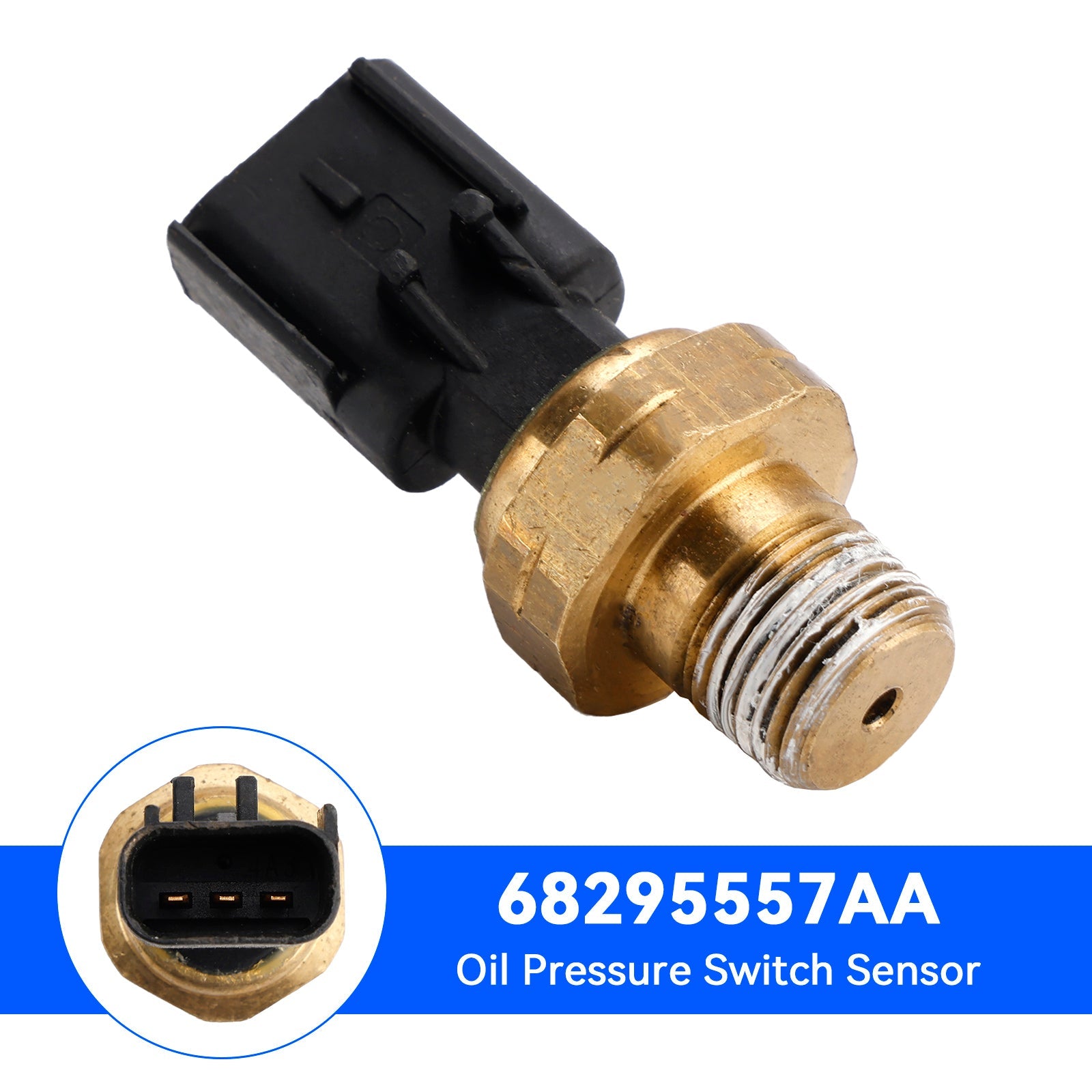 Sensor de presión de aceite 68295557AA para Jeep Dodge Chrysler Ram 2016-2021