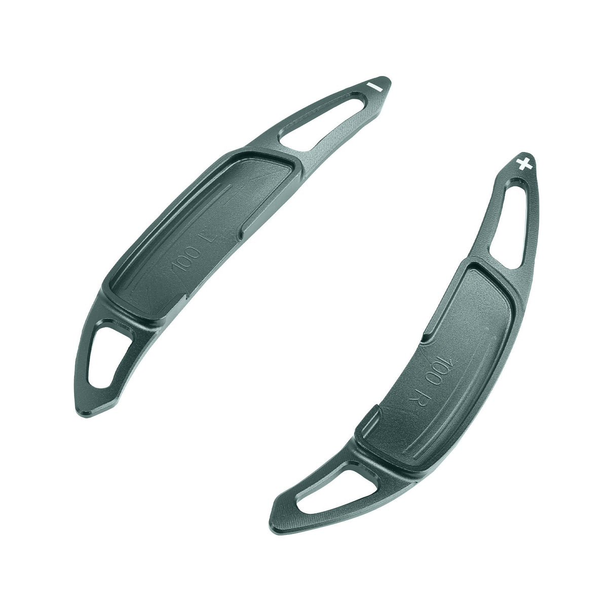 Palettes de changement de vitesse au volant pour Renault Arkana 2021-2024, gris aluminium