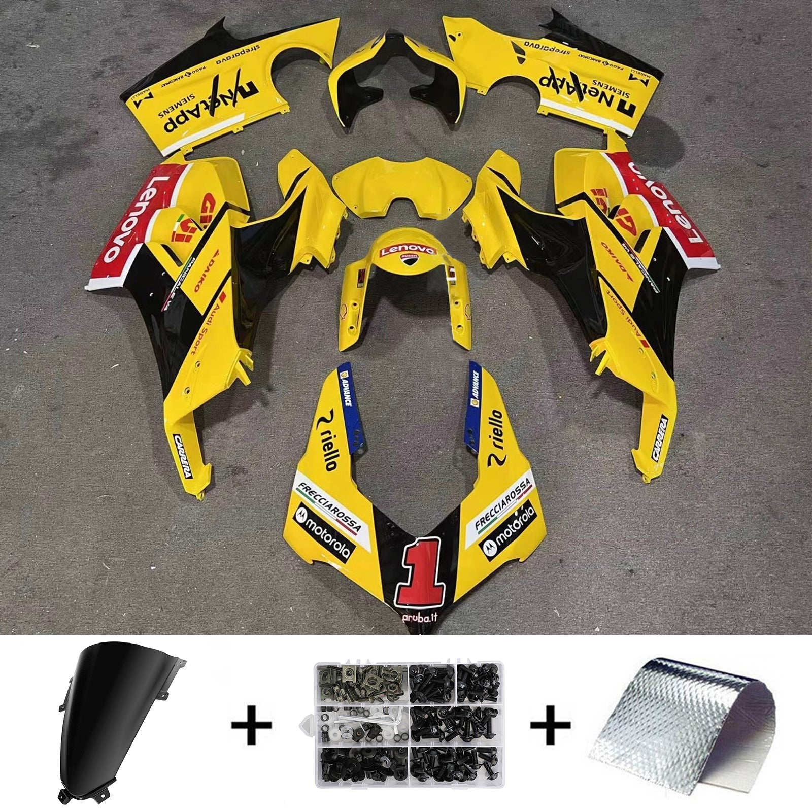 Kit de carénage par injection Ducati Panigale V4/V4S 2022-2024 2023-2024 V4SP/V4R
