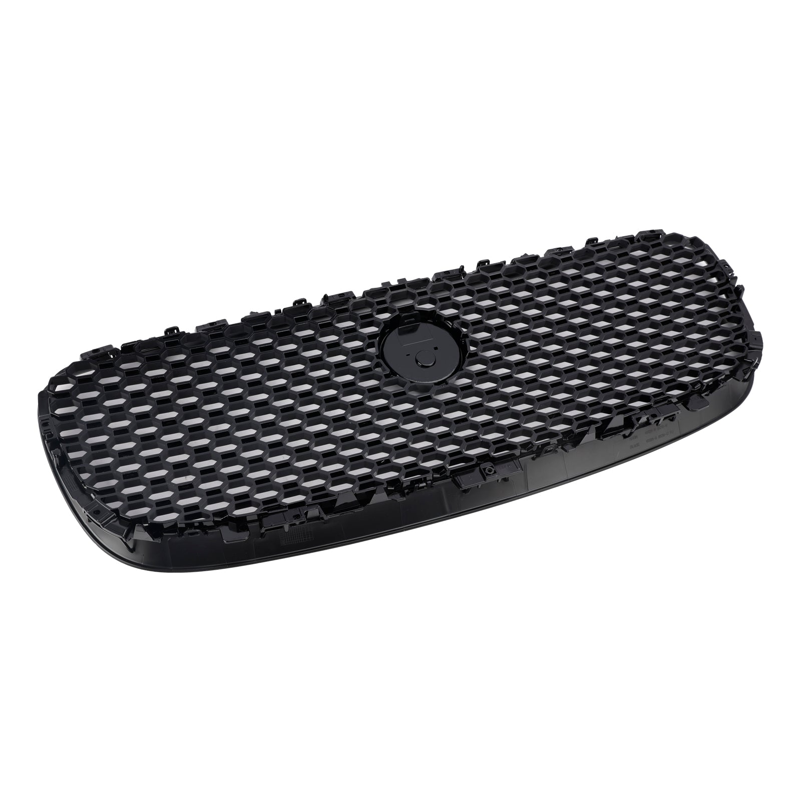 Grille de pare-chocs avant style Jaguar XF XF-R 2016-2019, noir brillant