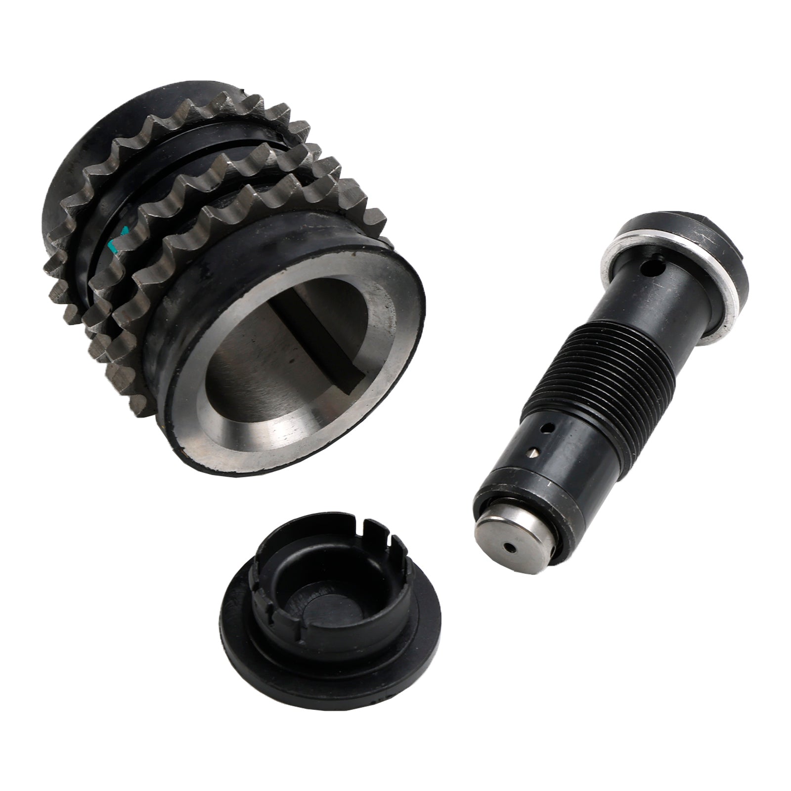 Kit de chaîne de distribution à gaz + 4 × tendeurs d'arbre à cames pour Mercedes-Benz SLK 350 Base 3,5 L V6 2009