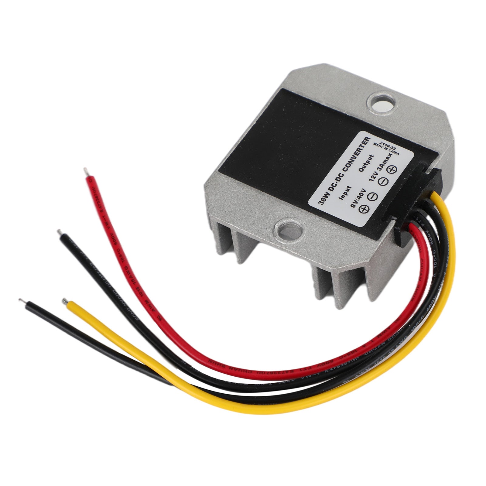Imperméable Régulateur Convertisseur Tension 8V/40V-12V Alimentation Module 3A