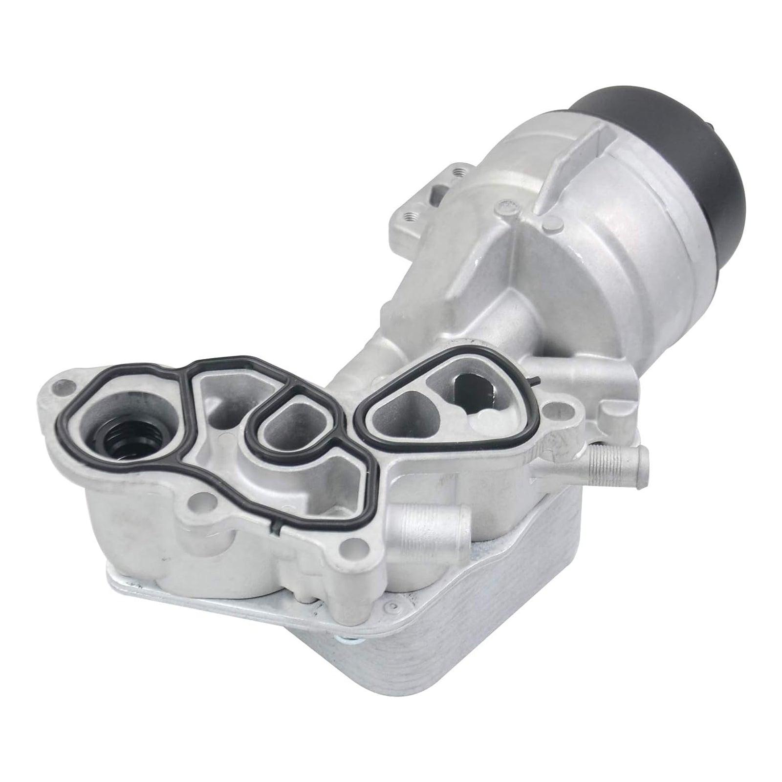 Refroidisseur d'huile moteur et filtre à huile pour Mini Cooper R57 L4 1,6 L essence convertible 2009-2011 (11427546279 et 11427552687)