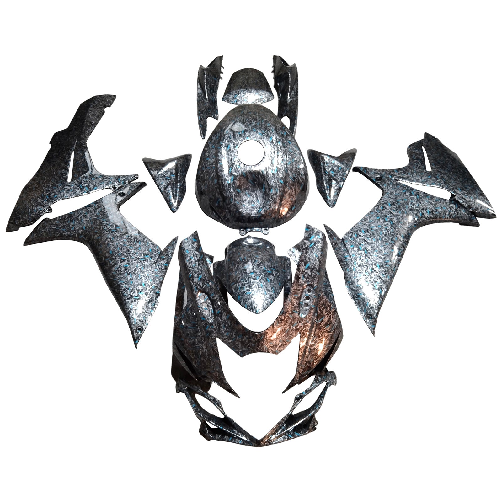 Kit di carenatura in plastica ABS per Suzuki GSXR600 GSXR750 2011-2025 K11