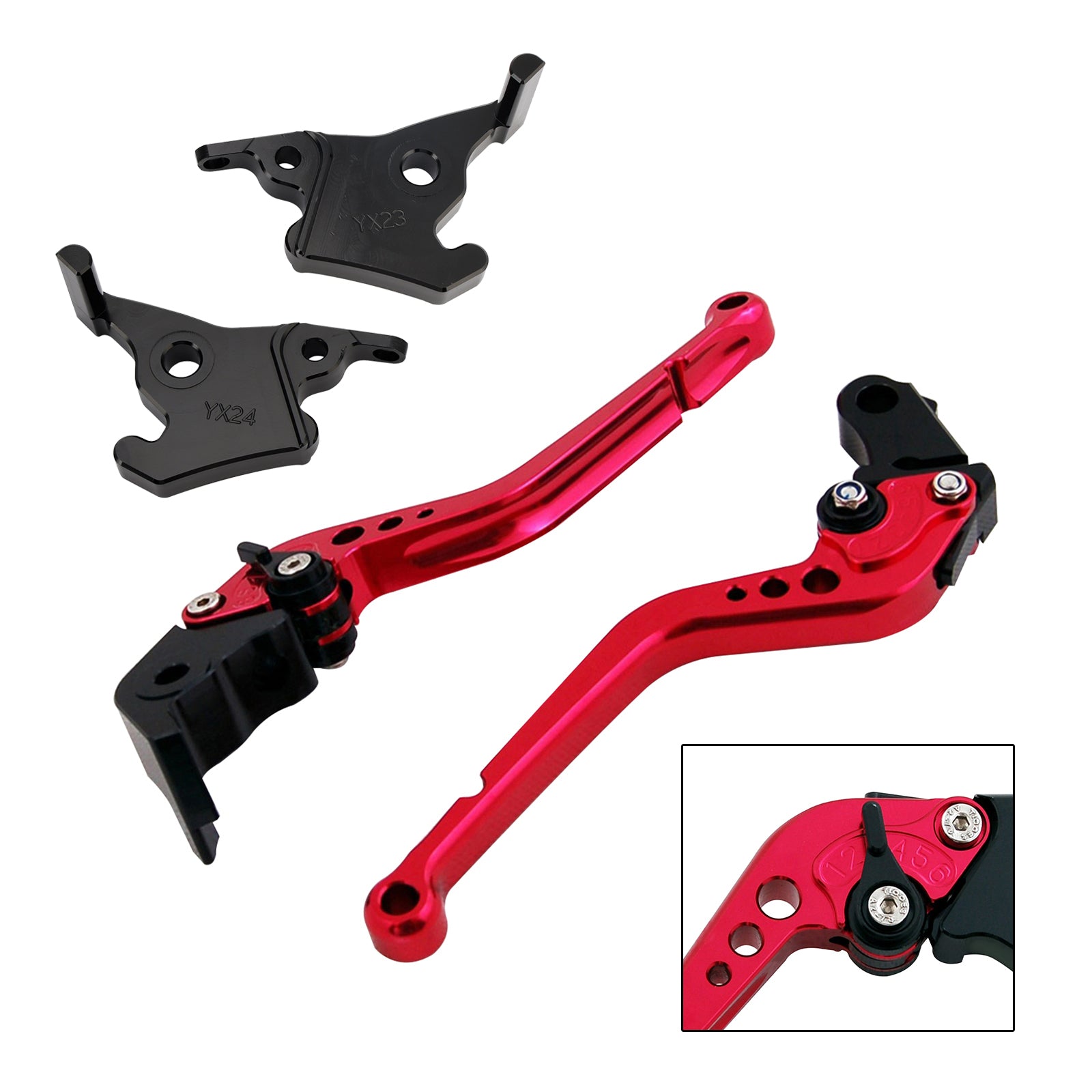 Levier d'embrayage et de frein long pour YAMAHA XMAX 300 (2023-2025)