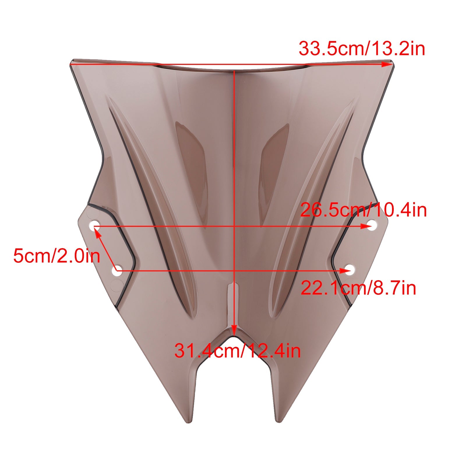 Szybka przednia dla Kawasaki Ninja 500 EX500R 2024-2025