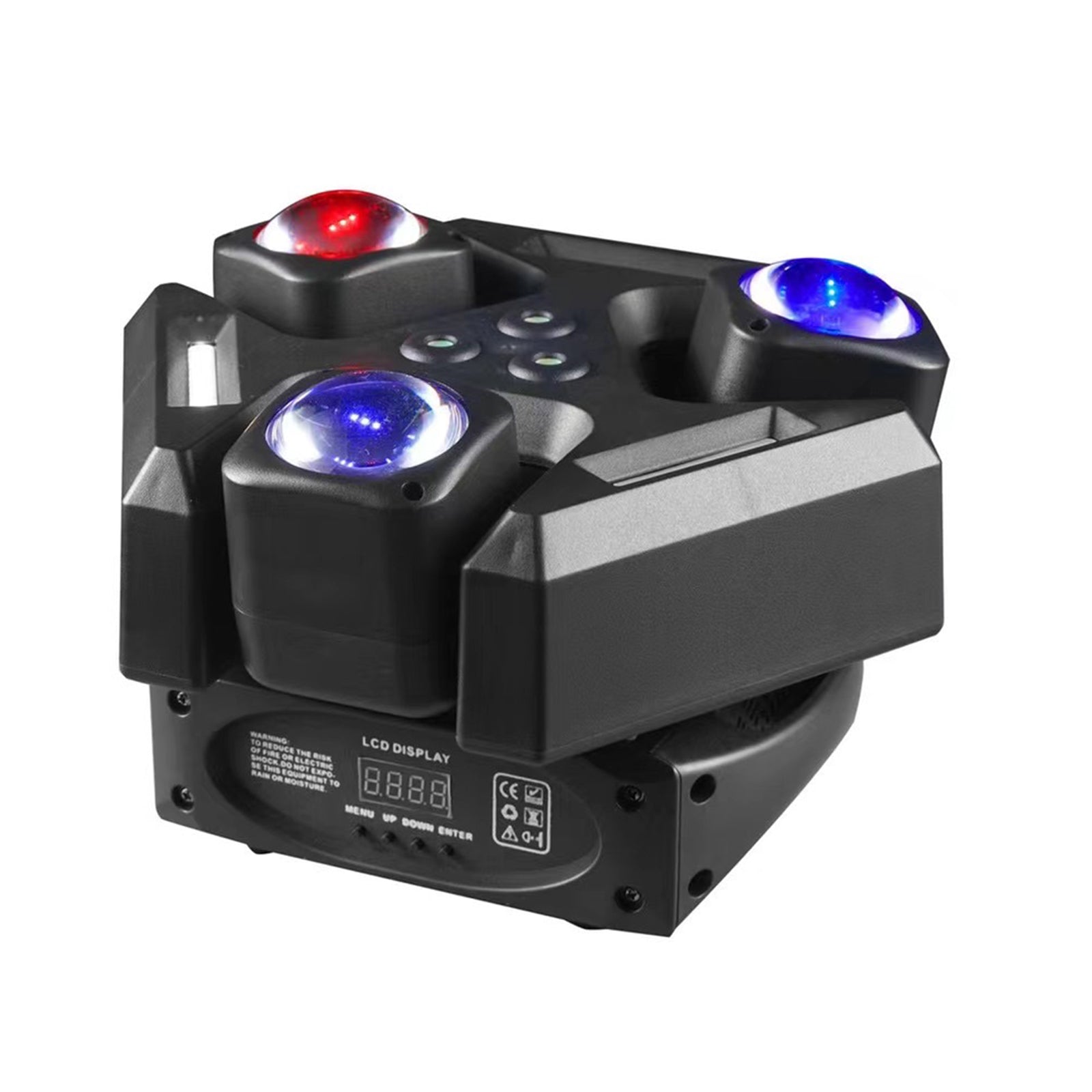 Rotacyjne światło laserowe 150 W RGBW dla DJ -a, efekt sceny, wiązka imprezowa, klub nocny, pokaz, lekki bar