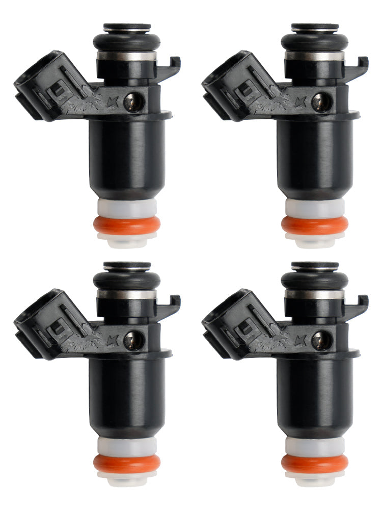 Zestaw 4 wtryskiwaczy paliwa 16450-HW1-672 dla Honda AquaTrax F12 F12X 02-07 R12 R12X 03-07
