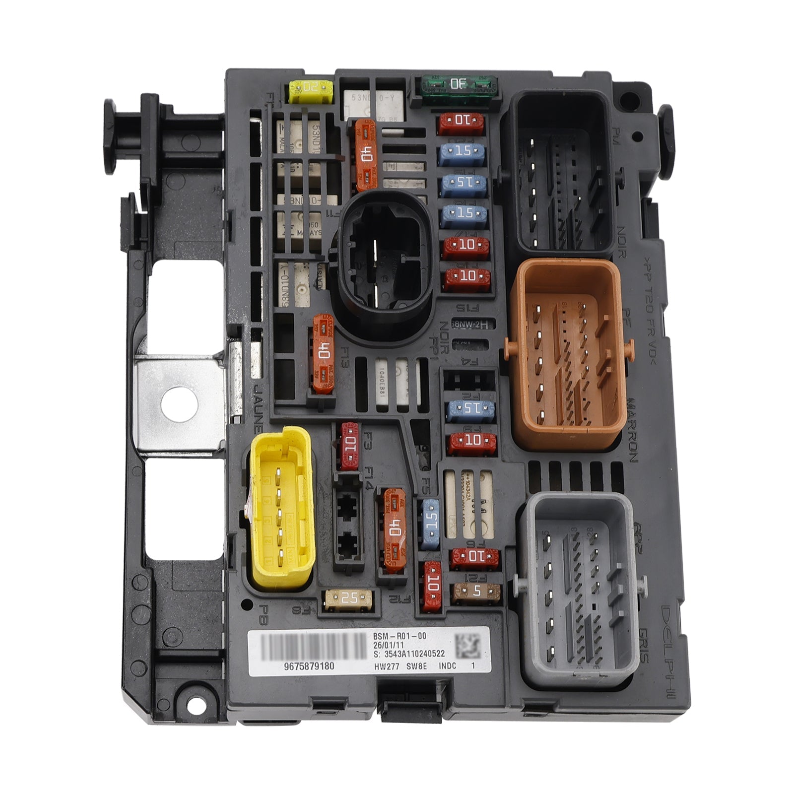Scatola fusibili motore BSM 9675879180 per Citroën Berlingo (2008-2019)