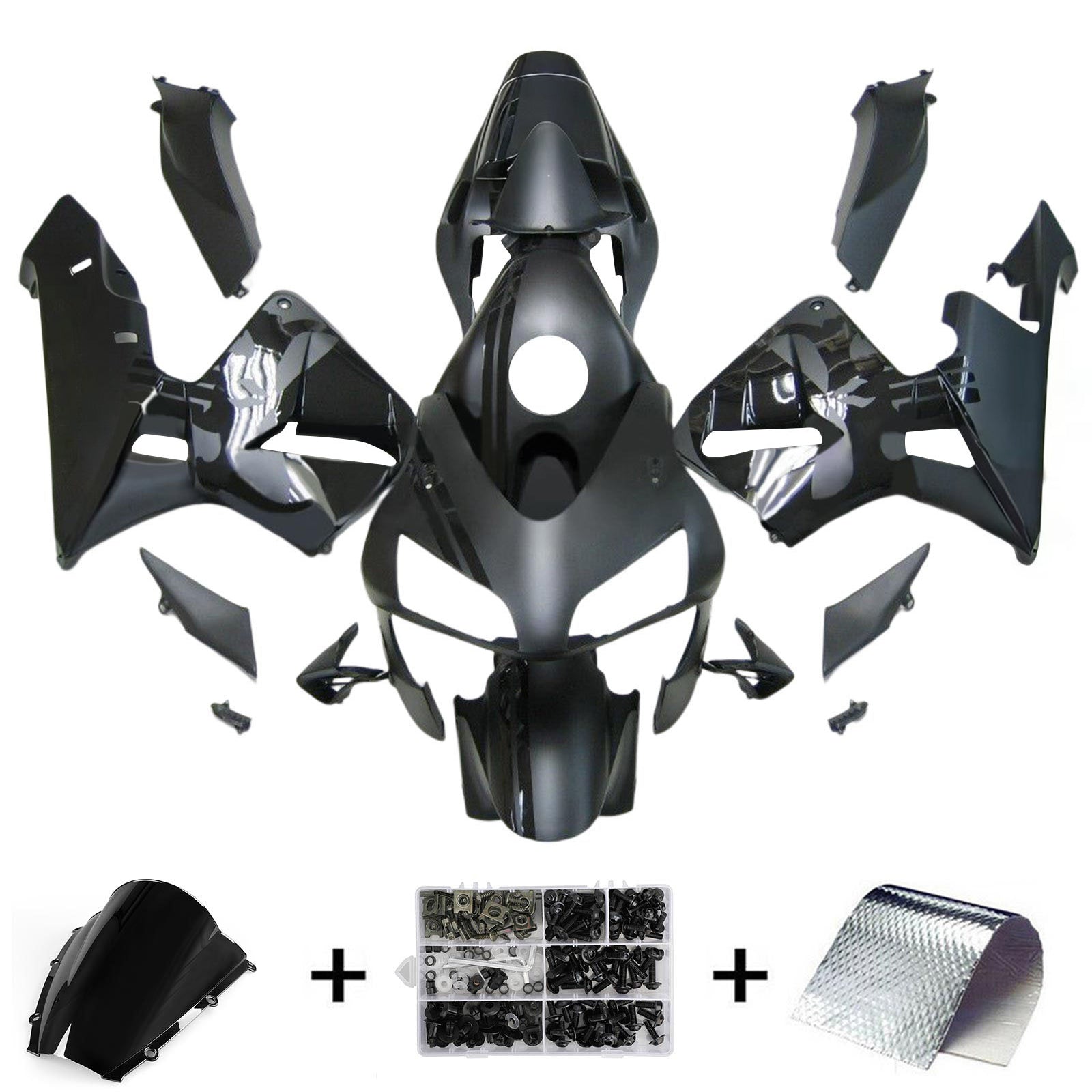 Kit de carénage par injection, carrosserie en plastique ABS pour Honda CBR600RR 2003-2004 F5