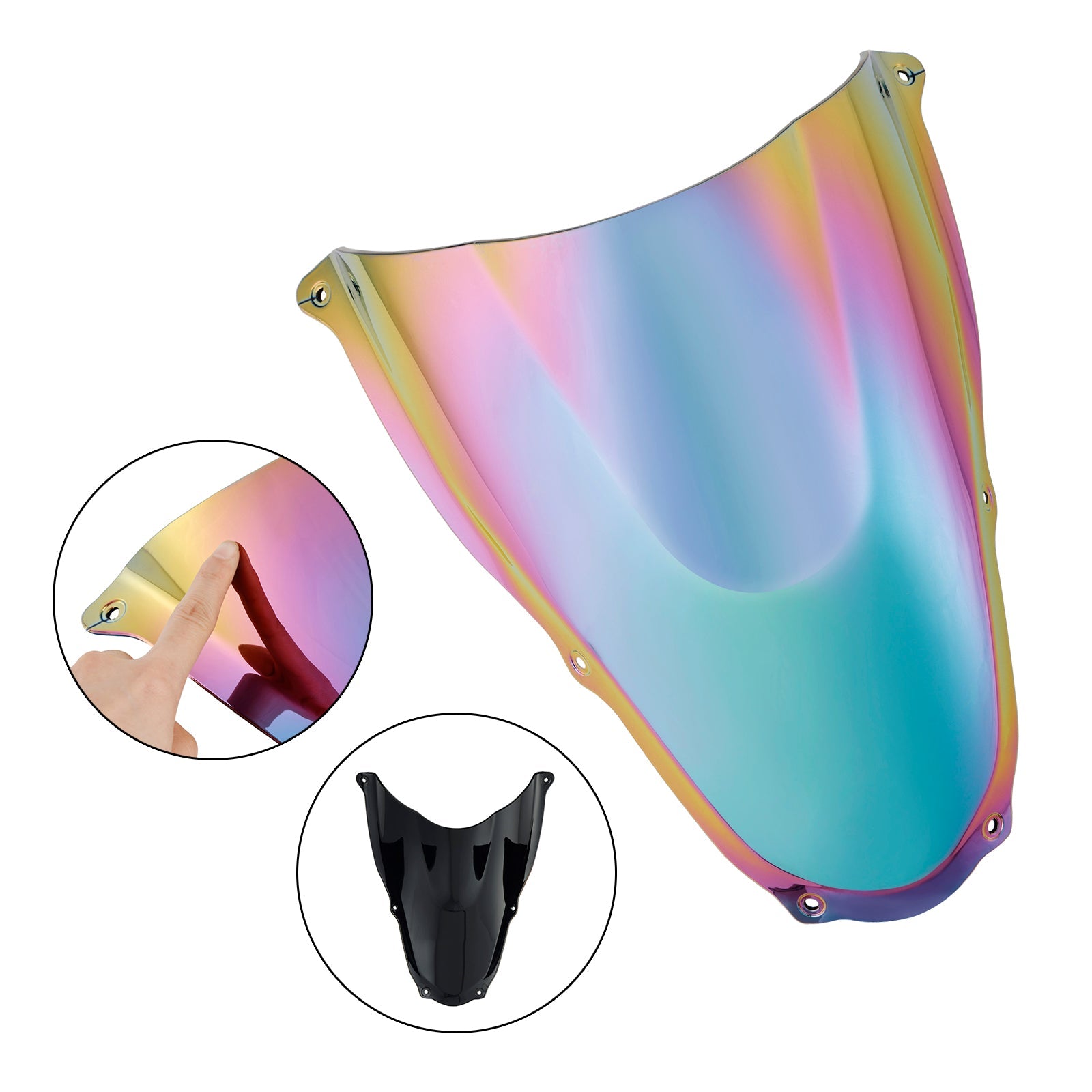 2006-2010 Yamaha RS125 ABS-moottoripyörän tuulilasi