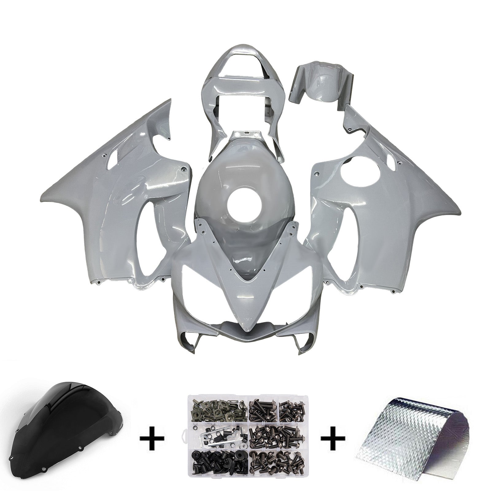 Kit van kuip geïnjecteerd in ABS-plastic voor Honda CBR600 F4I 2001-2003