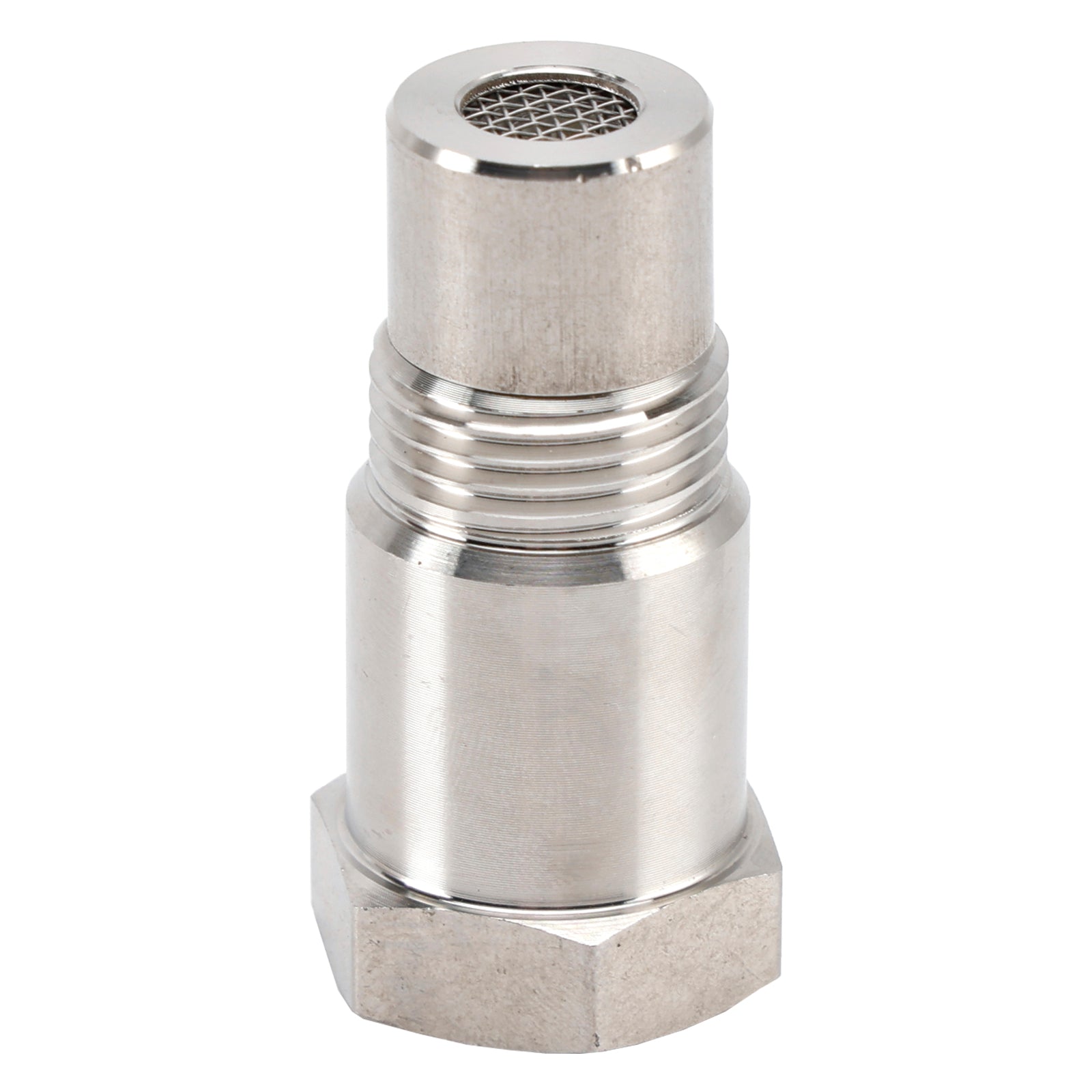 Sensor d'O2 M18*1.5 CEL, espaciador de luz de verificación del motor con elemento de filtro del convertidor catalítico