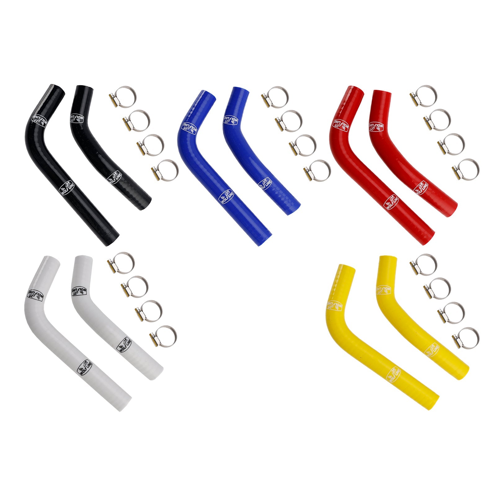 Manguera de enfriamiento de silicona para radiador Yamaha MT-03 MT-25 YZF R3 R25 2015-2024