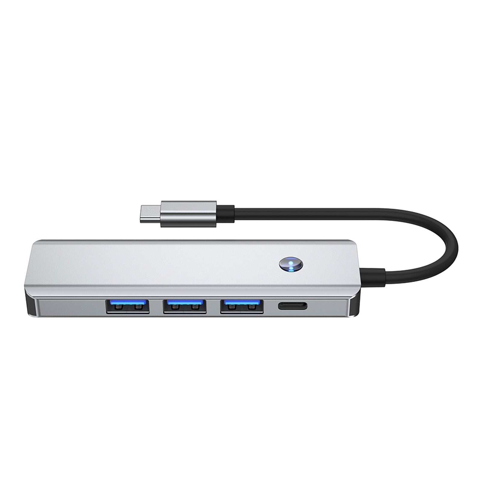 Adaptateur 5 en 1 TYPE-C + USB 3.0 (1 port) + USB 2.0 (2 ports) + HDMI + PD100W pour MacBook