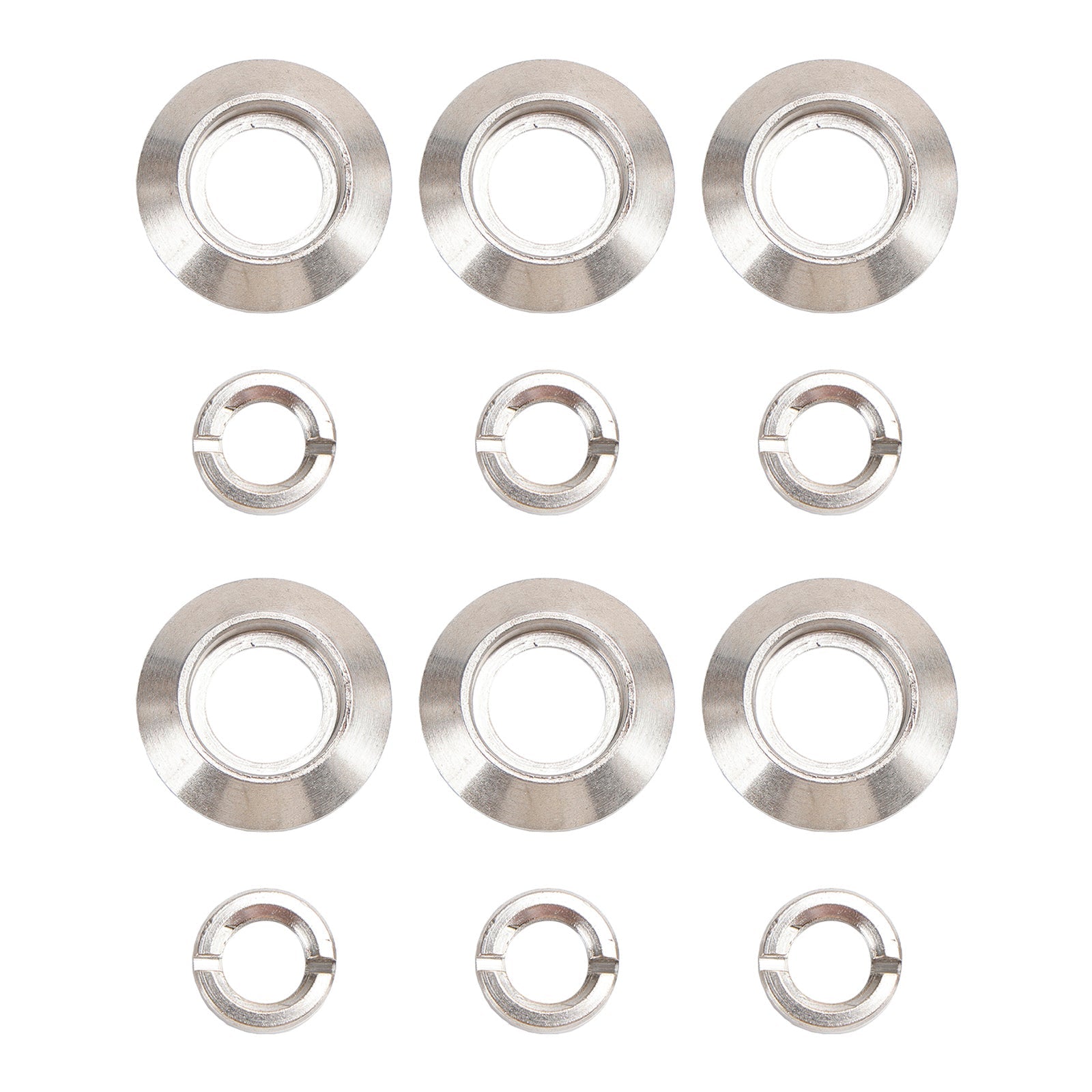 Lot de 2 écrous et lunette de commutateur de tableau de bord pour Jeep CJ5 CJ7 CJ8 1972-1986 Éclairage Essuie-glace Ventilateur