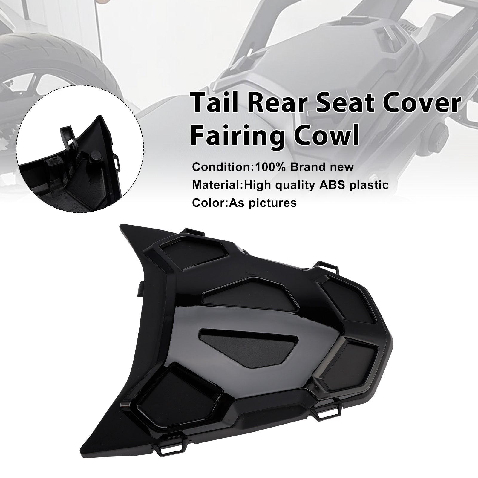 Carénage de selle arrière pour BMW R1300GS 2024-2026