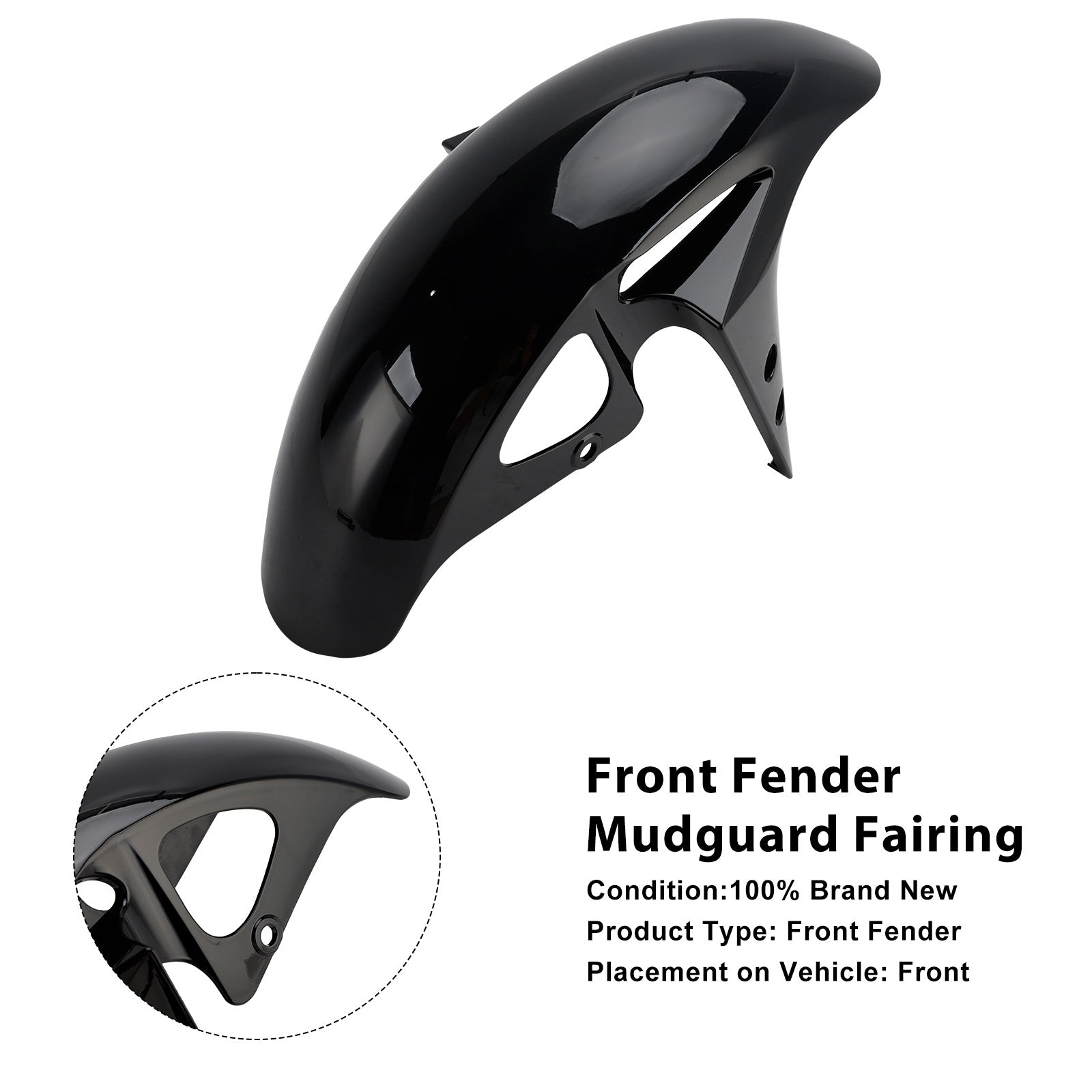 2025-2026 Yamaha YZF-R3 YZF R25 MT-03 Carénage de garde-boue avant