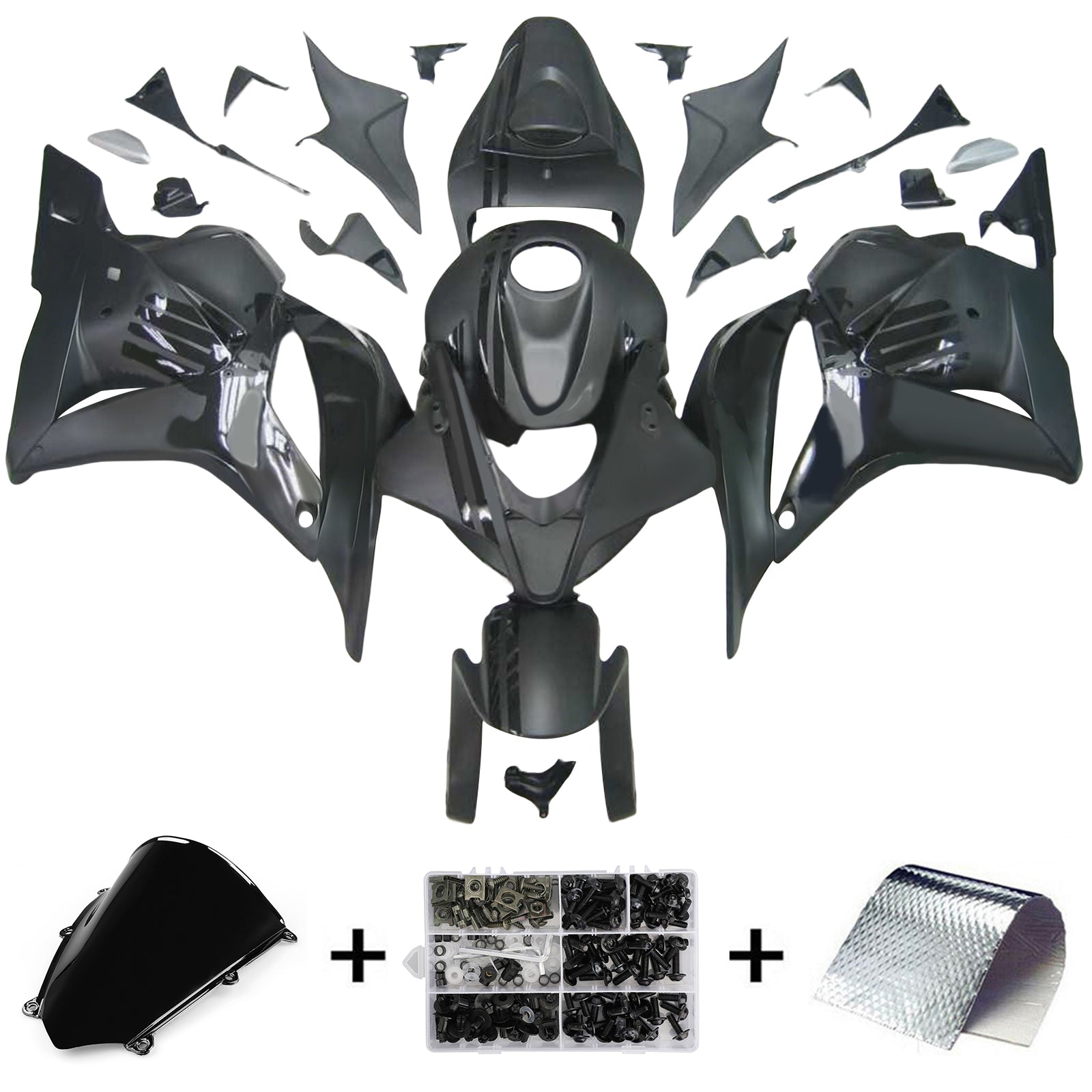 Kit de carénage à injection en plastique ABS pour Honda CBR600RR 2009-2012 F5