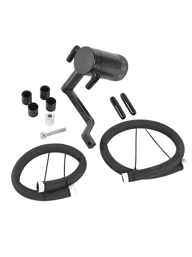 Lata de captura de aceite/separador de aire negro para Dodge Charger Challenger 2011-2021