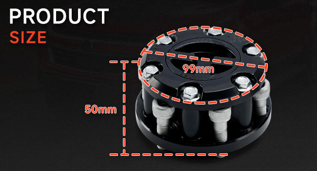 2x prosta vozlišča za kolesa za Holden Rodeo Jackaroo Colorado Isuzu D-Max 17 Spline Generic
