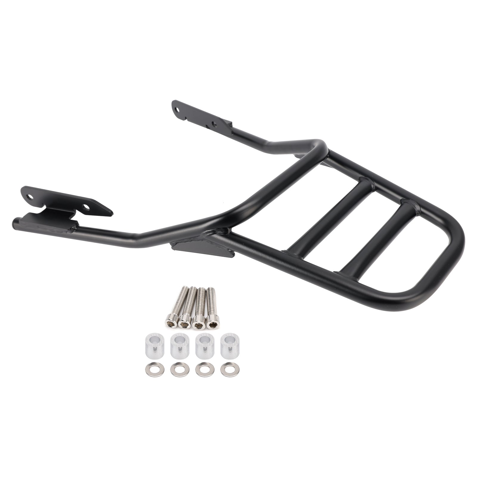 Porte-bagages arrière tubulaire noir 19 mm, 6 kg, pour Trident 660 (2021-2025)
