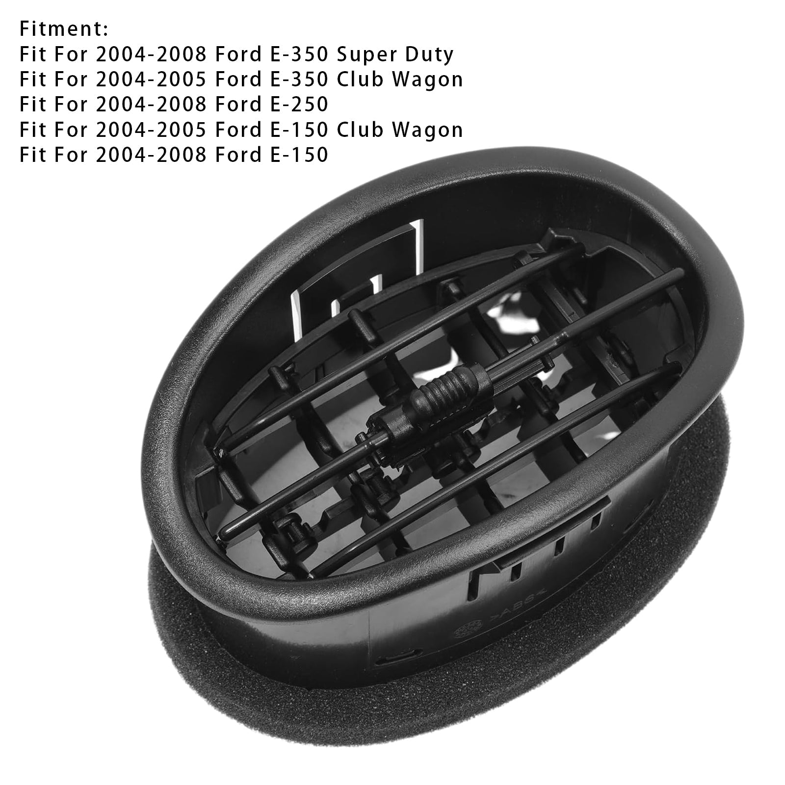Griglia di&Bocchetta del cruscotto per riscaldamento e aria condizionata per Ford E-150 e E-250 4C2Z19893BA