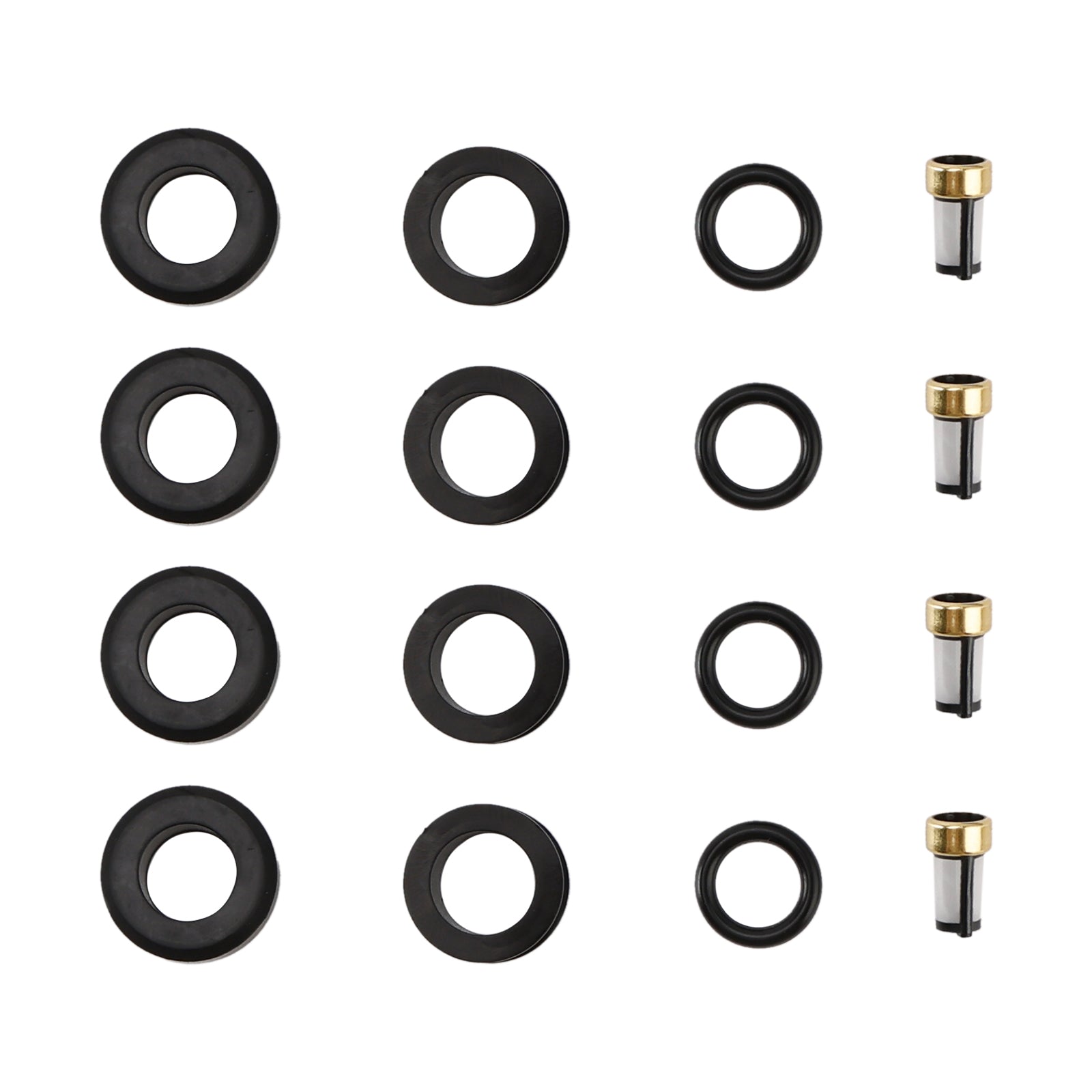 O-ring per iniettore di carburante rotante Mazda RX-7 FC 13B (1986-1991), 4 pezzi