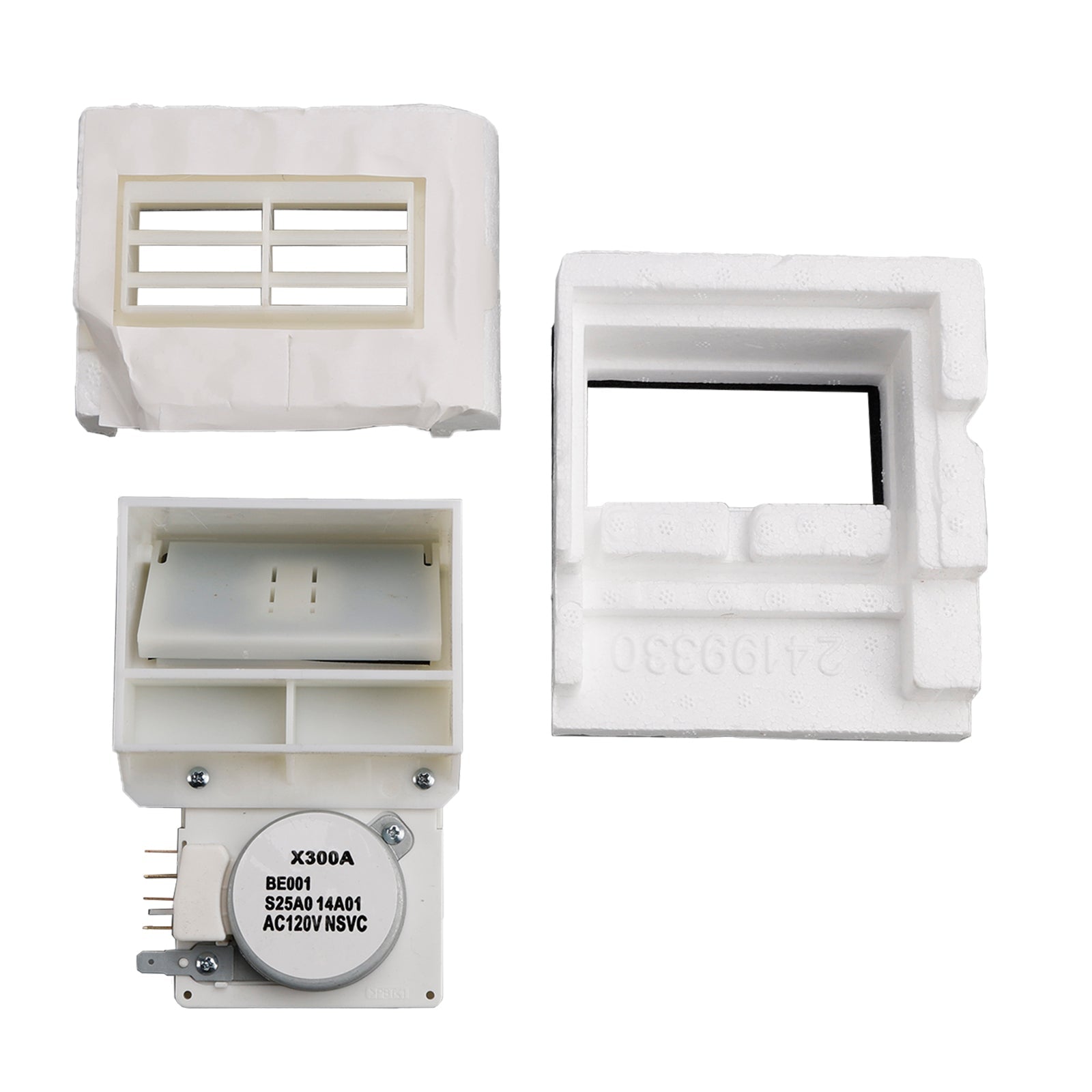 Nadzor nad zračnim registrom za Crosley hladilnik 242303001 3016452 AP5788340